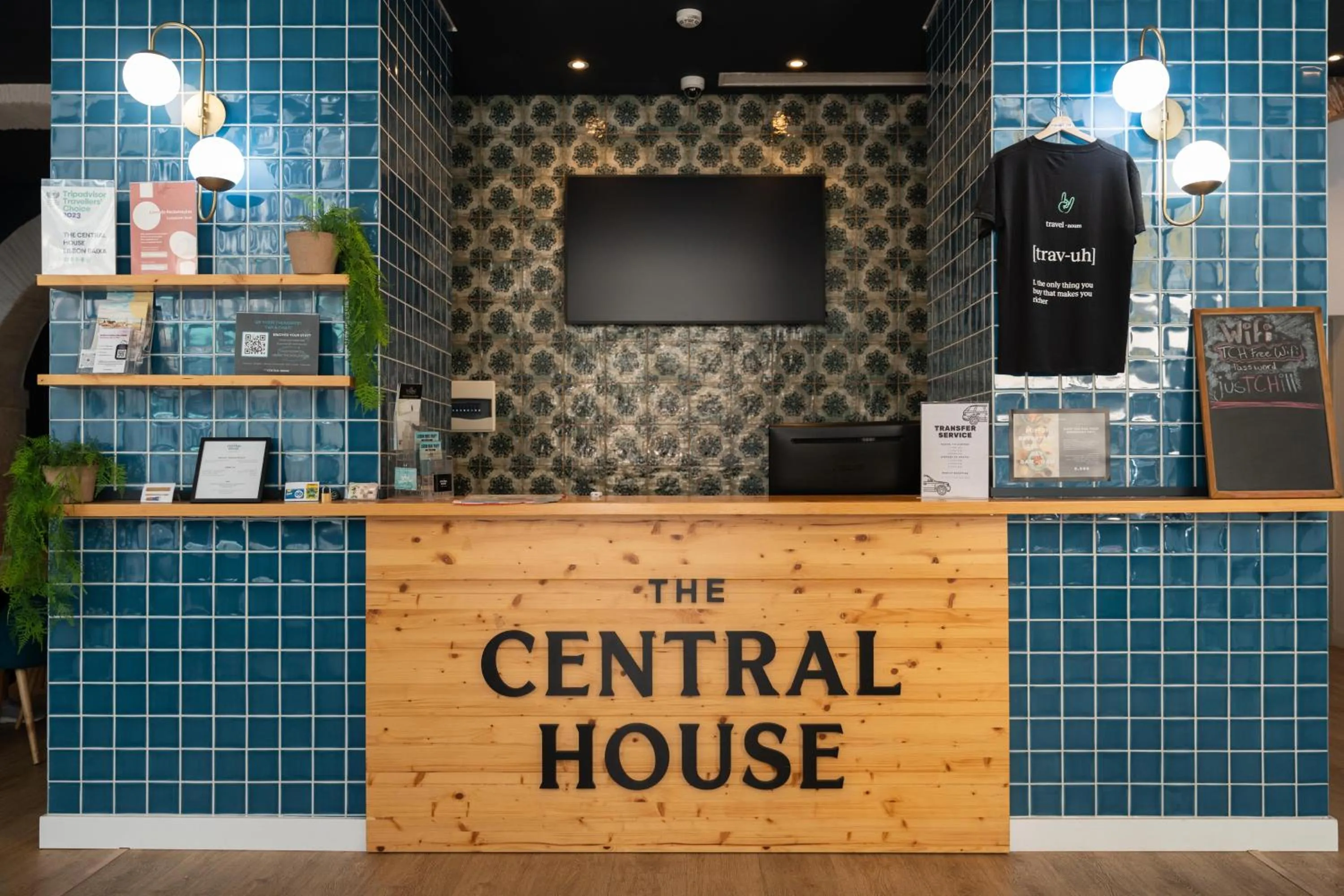 Lobby or reception in The Central House Lisbon Baixa