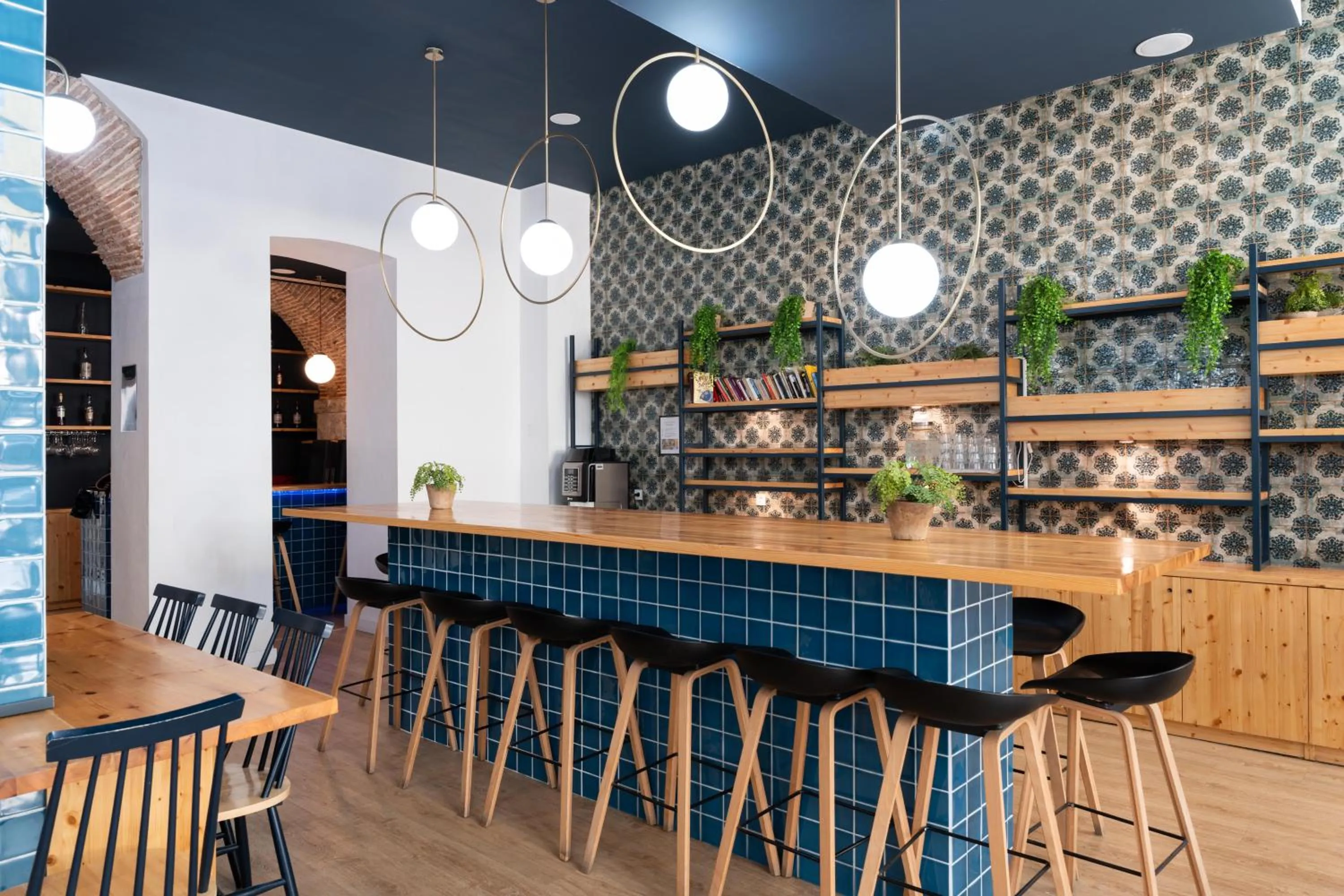 Seating area in The Central House Lisbon Baixa