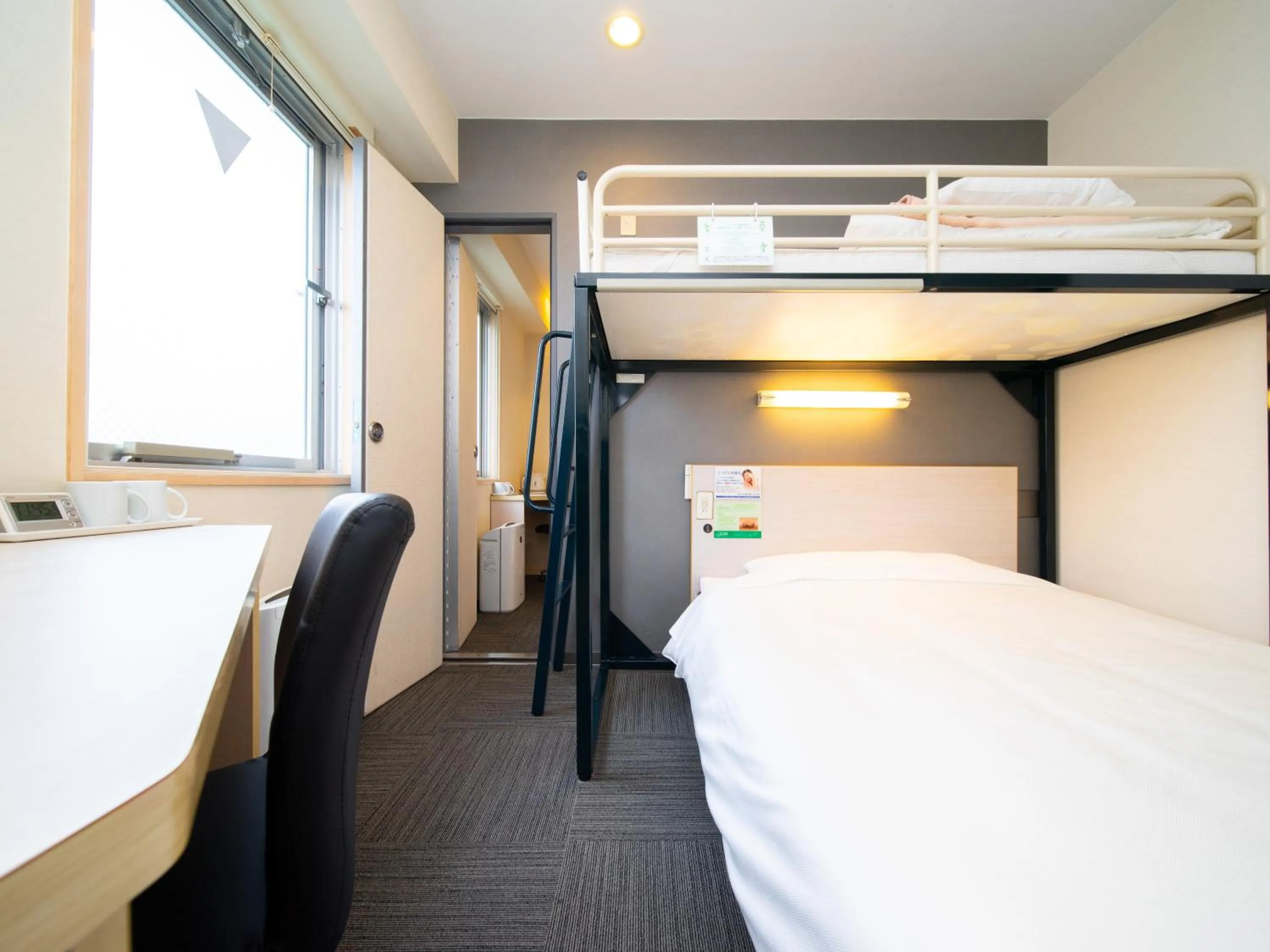 Bed in Super Hotel Tokyo Kameido