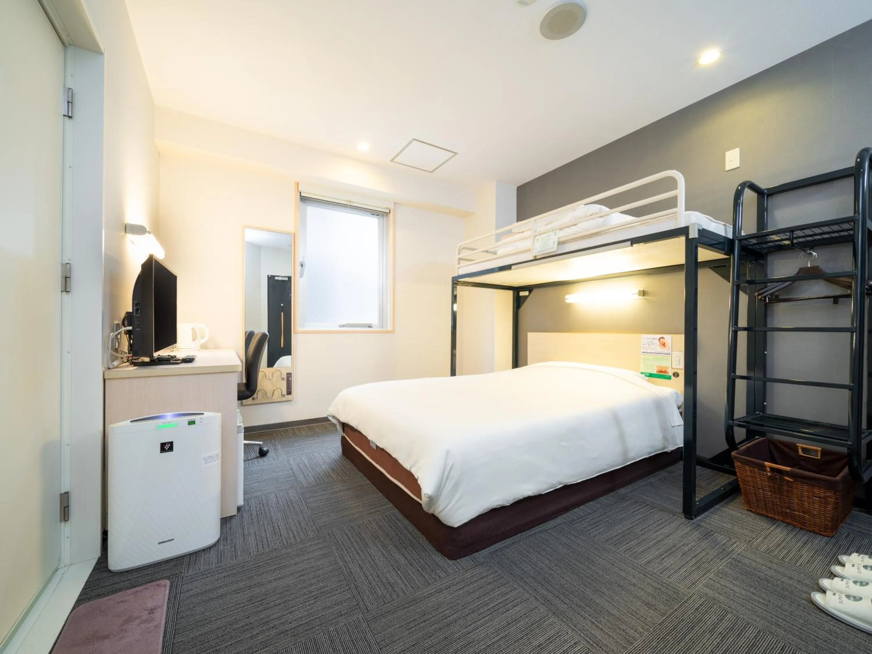 Bed in Super Hotel Tokyo Kameido