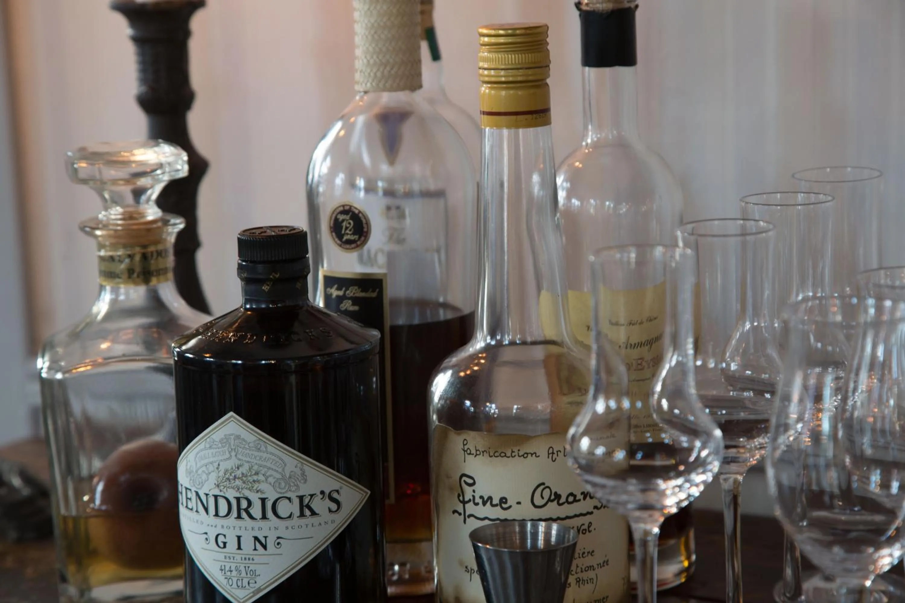 Alcoholic drinks in Skanörs Gästgifvaregård