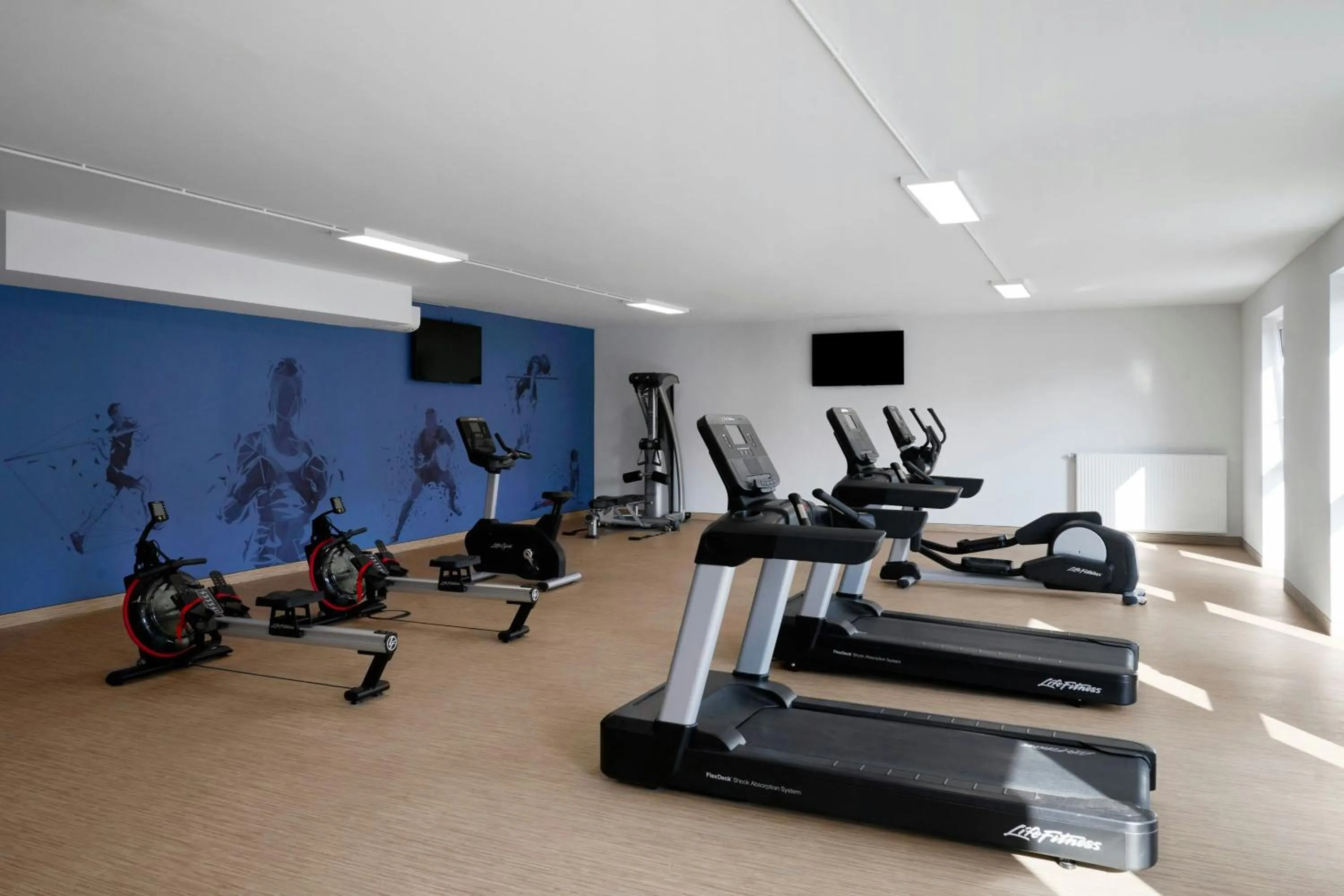 Fitness centre/facilities in Four Points Flex by Sheraton Bochum
