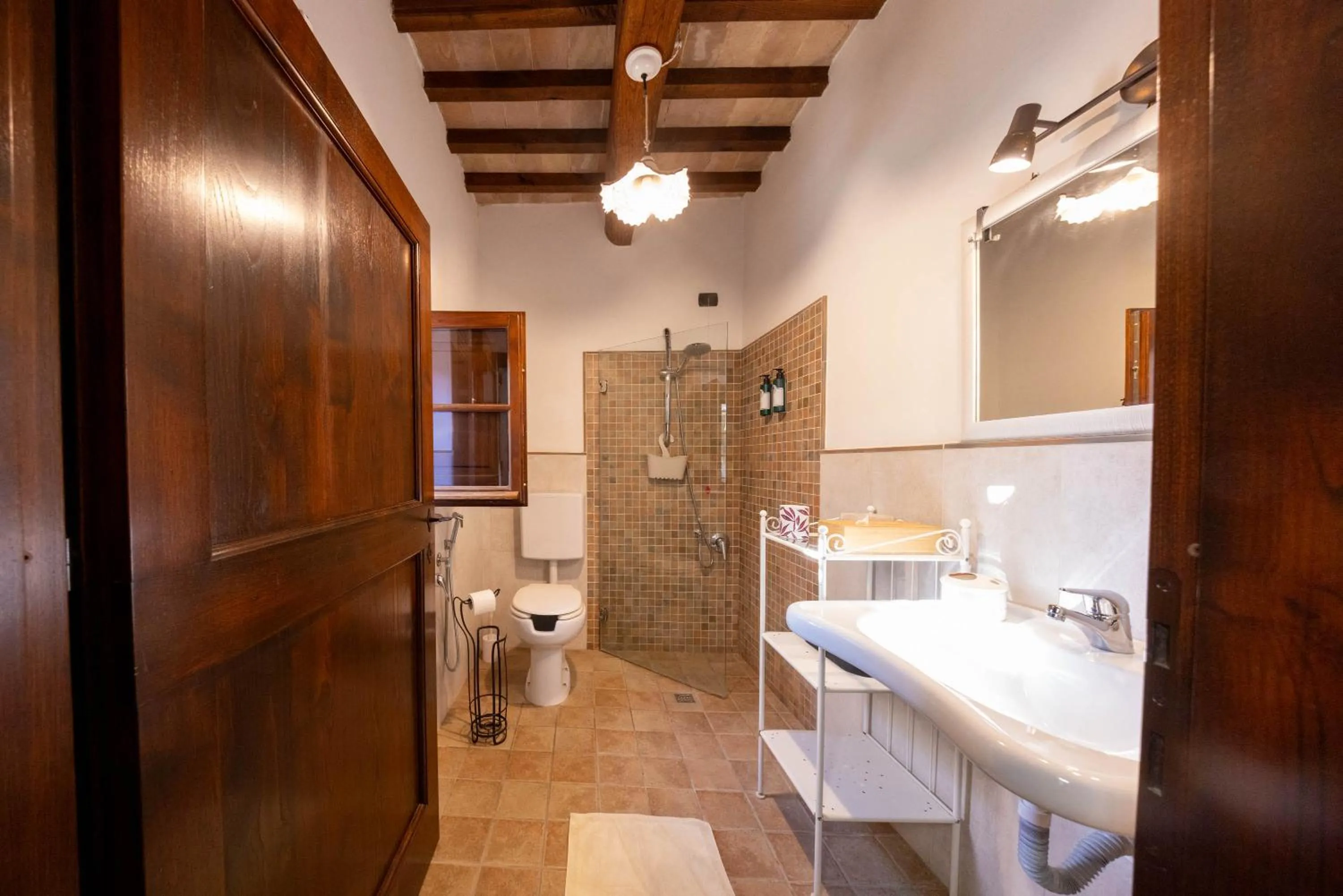 Bathroom in Agriturismo La Palazzetta di Assisi