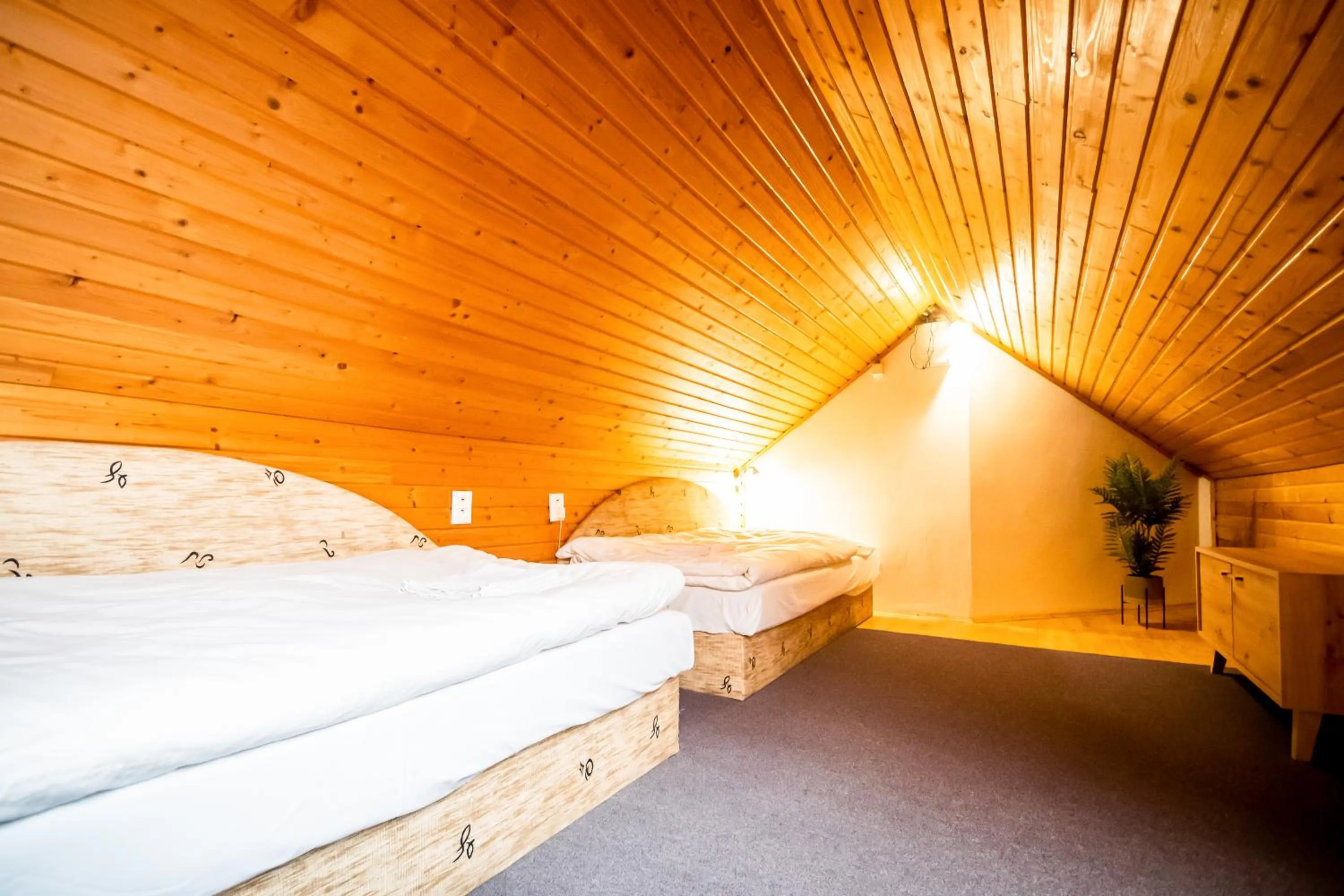 Bed in Hotel Squash Centrum