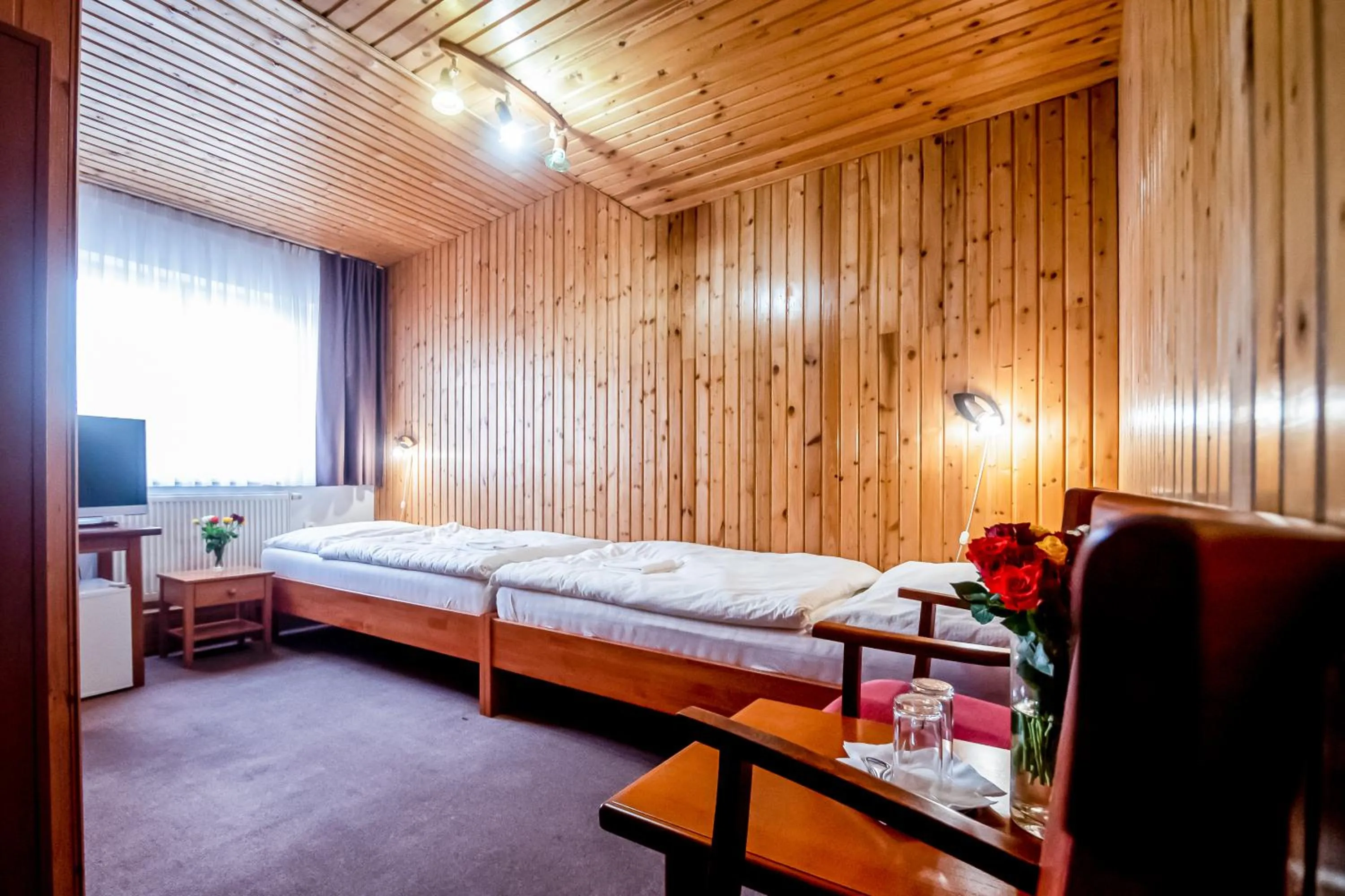 Bed in Hotel Squash Centrum