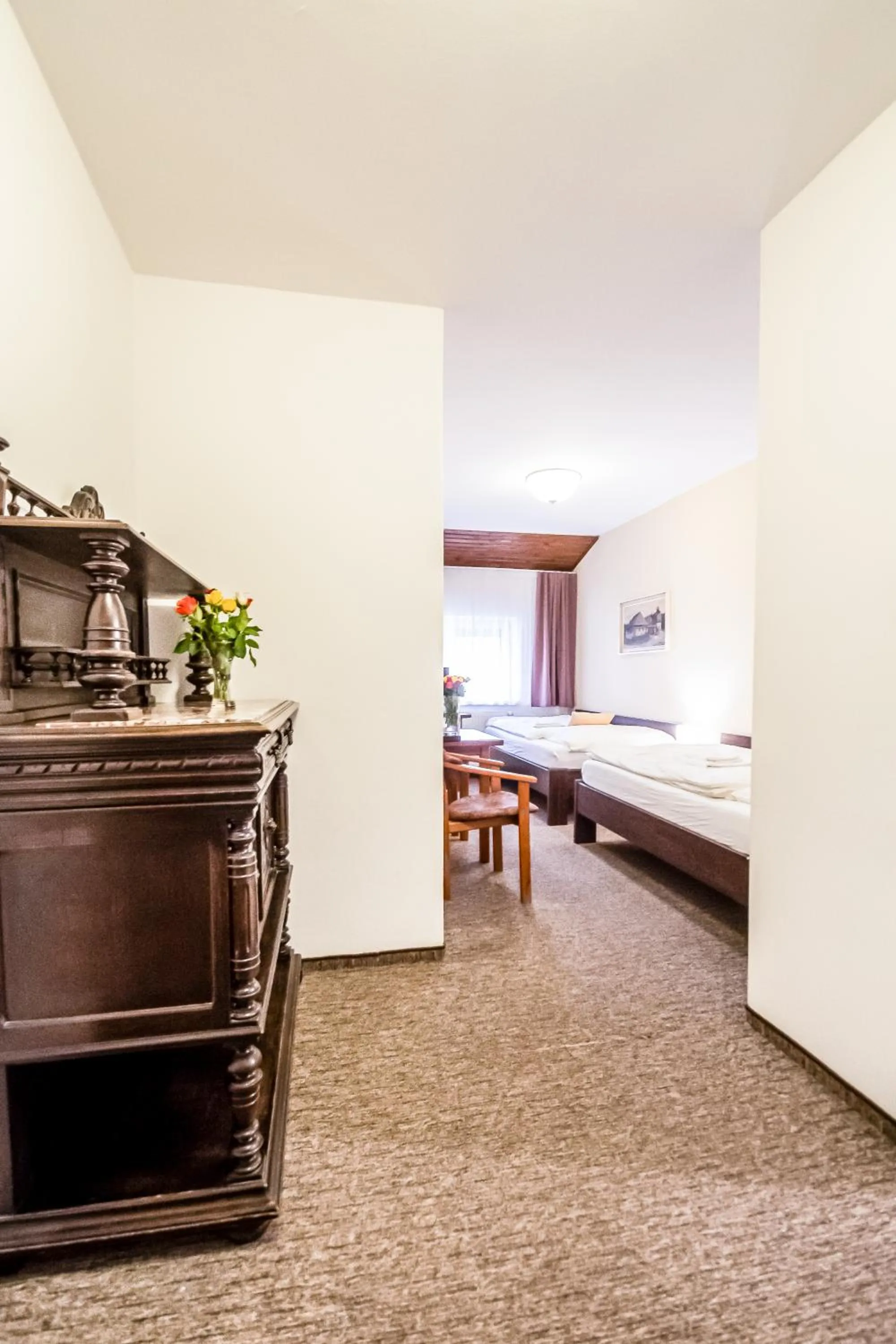 Bed in Hotel Squash Centrum