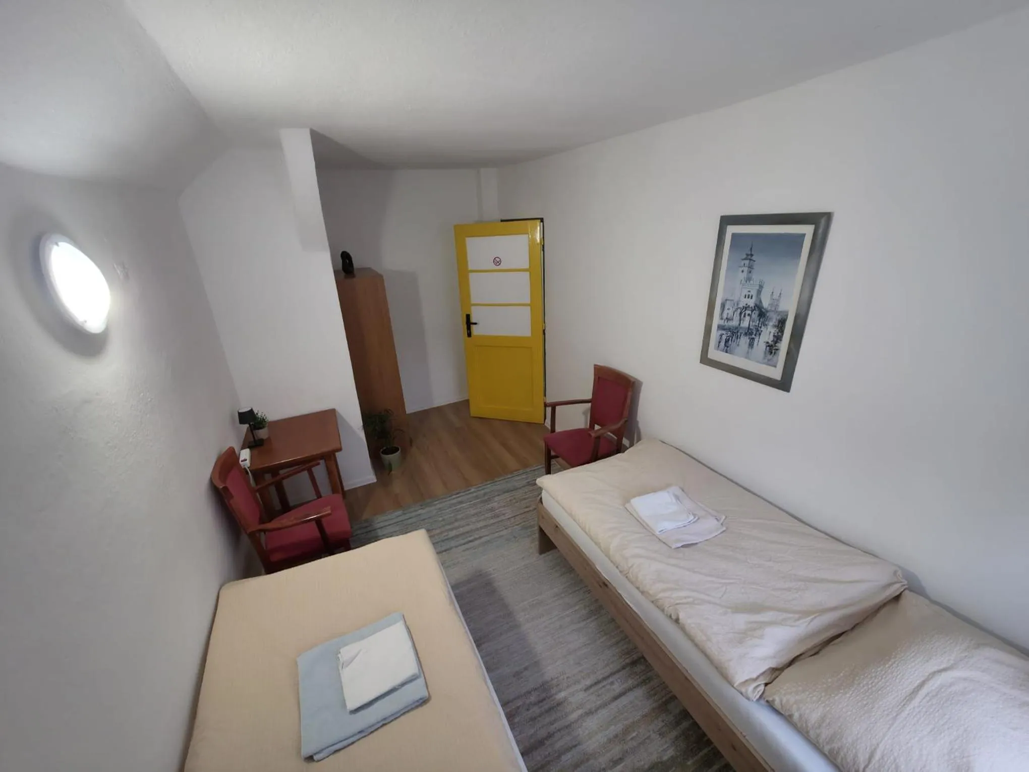 Bed in Hotel Squash Centrum