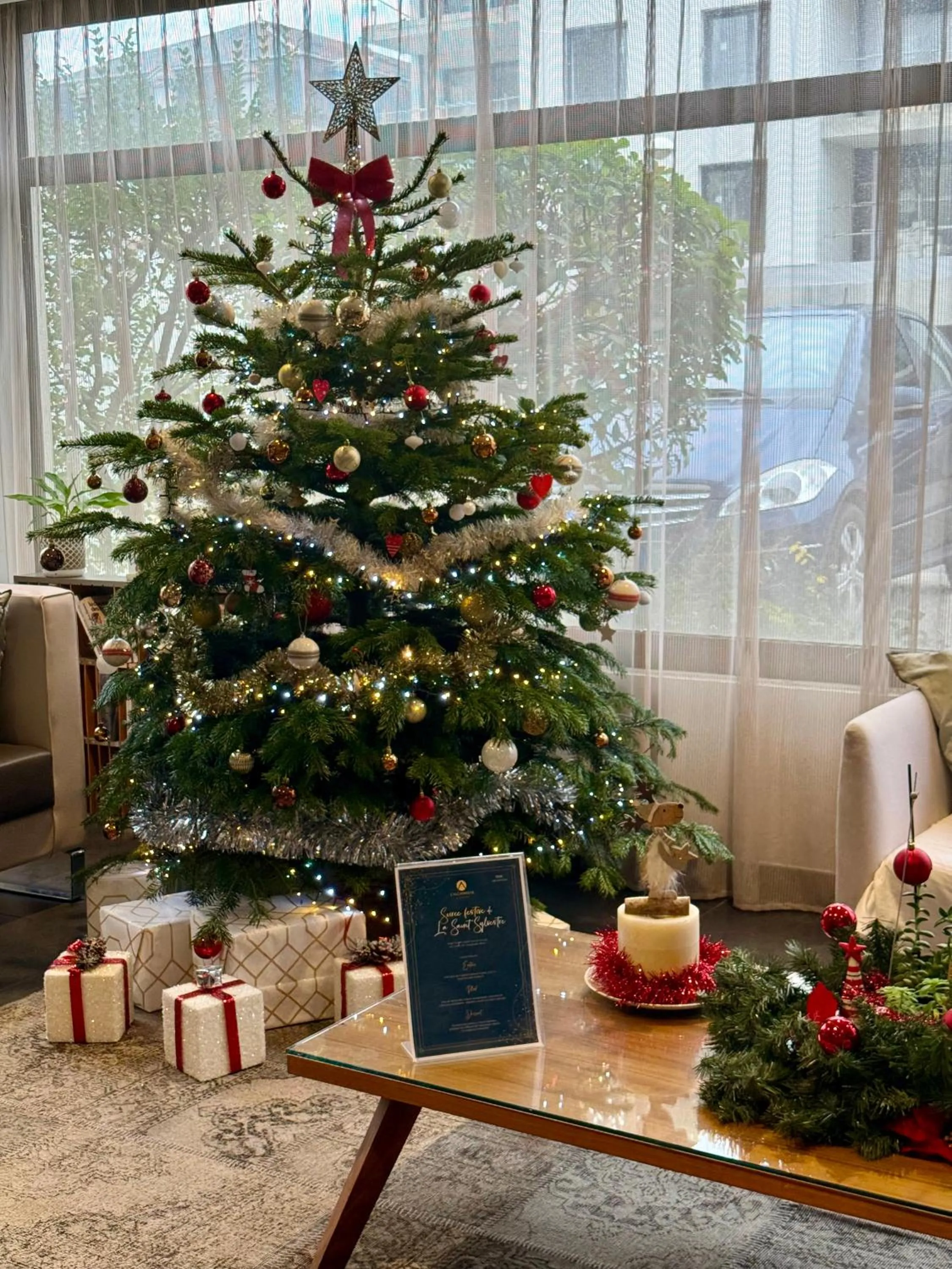 Lobby or reception in Les Loges du Park