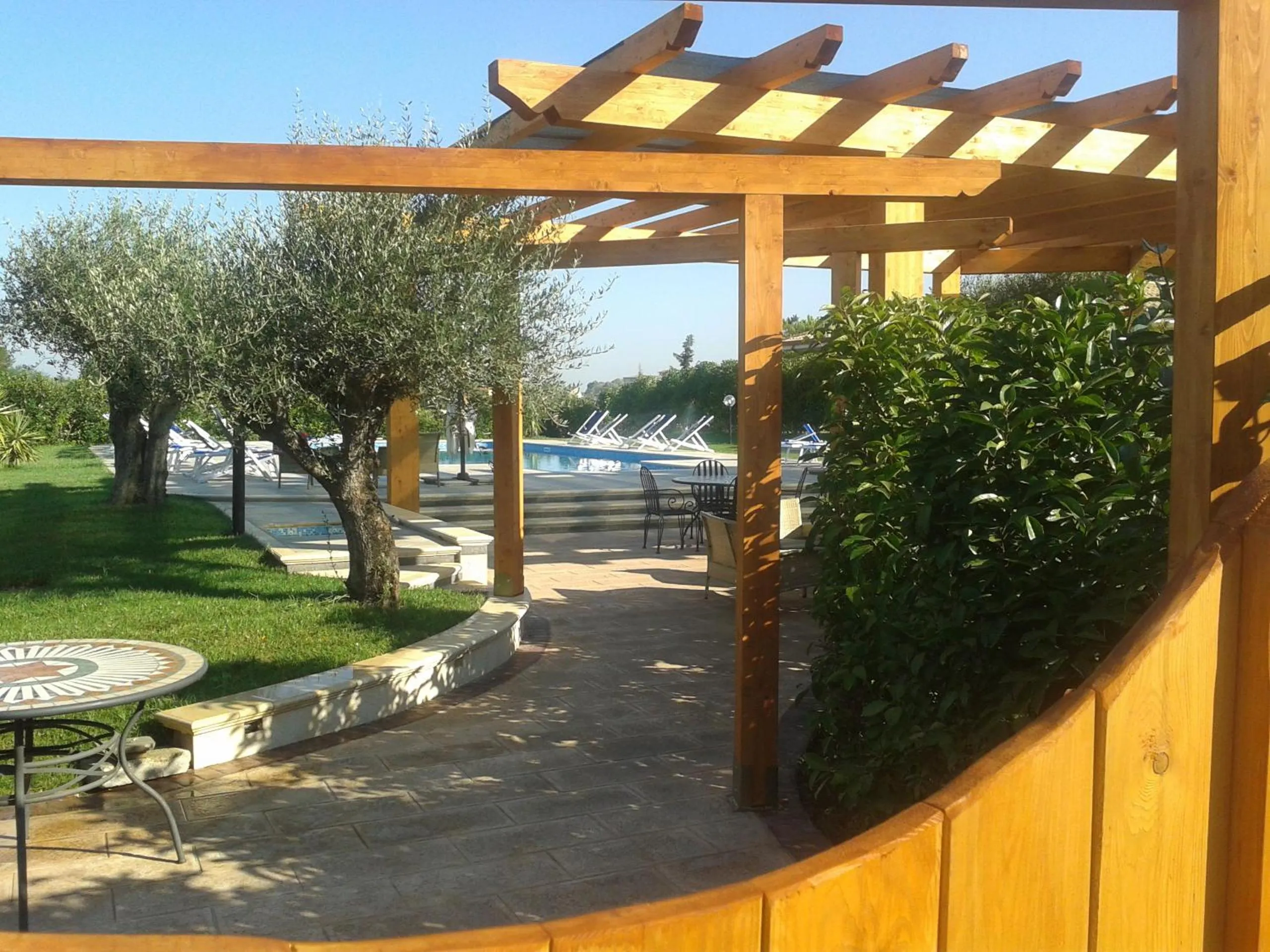 Garden in Hotel Villa Aurora