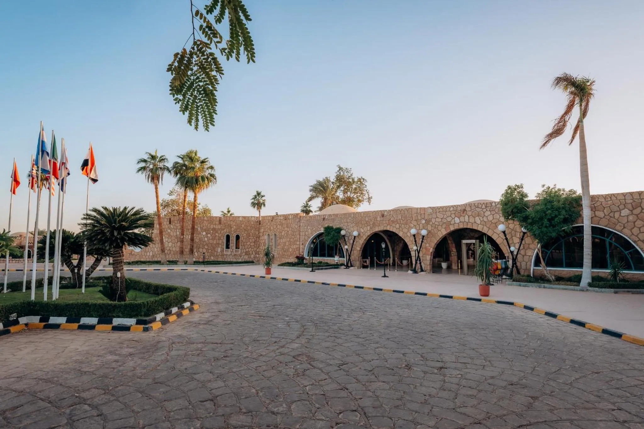 Facade/entrance in Seti Abu Simbel Lake Resort