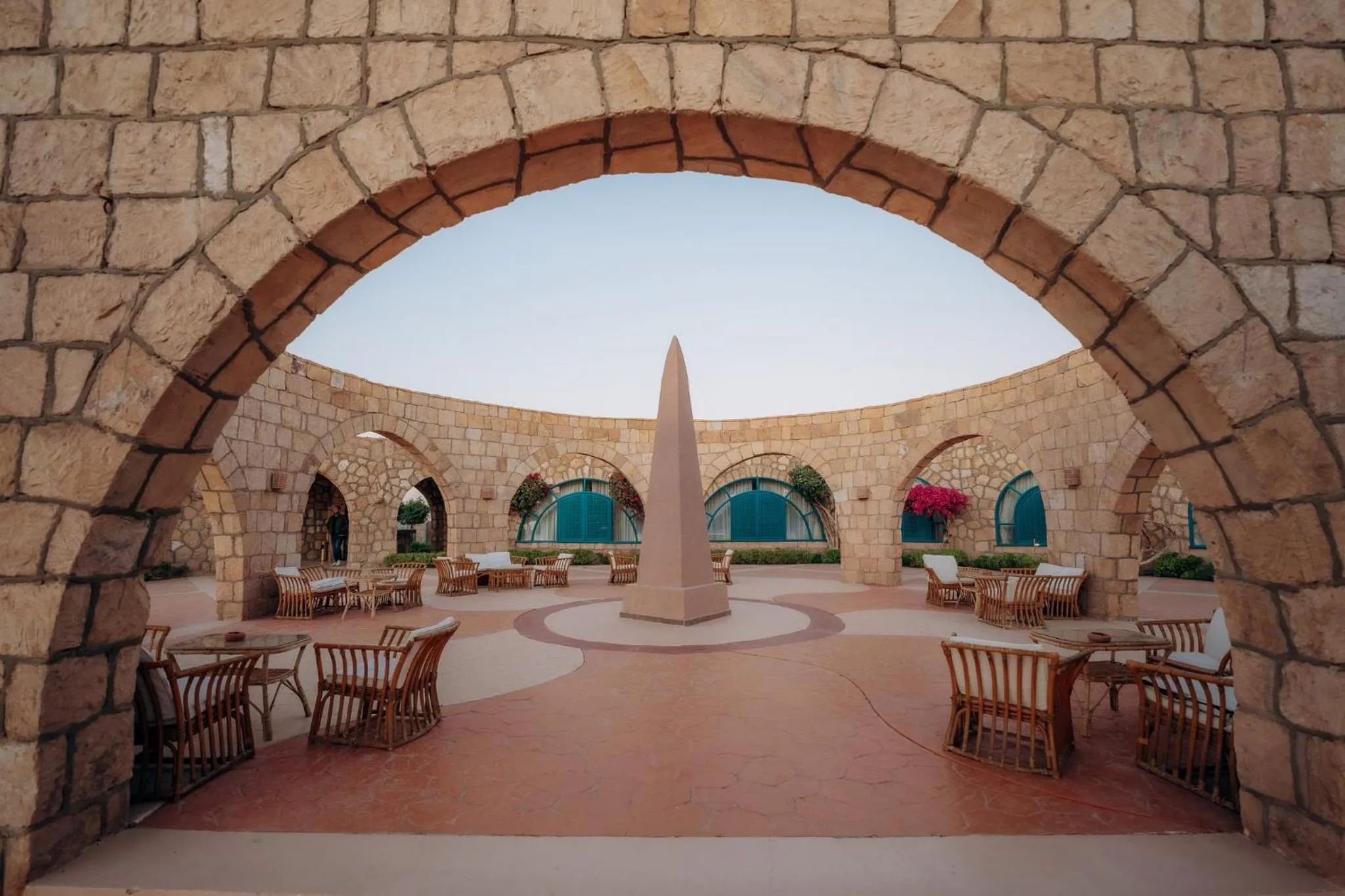 Patio in Seti Abu Simbel Lake Resort