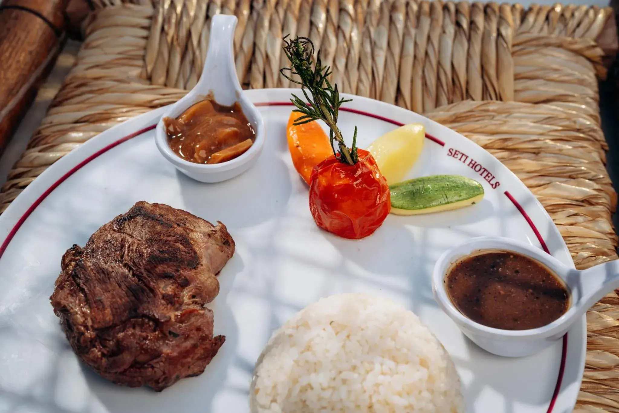 Food in Seti Abu Simbel Lake Resort Food in Seti Abu Simbel Lake Resort