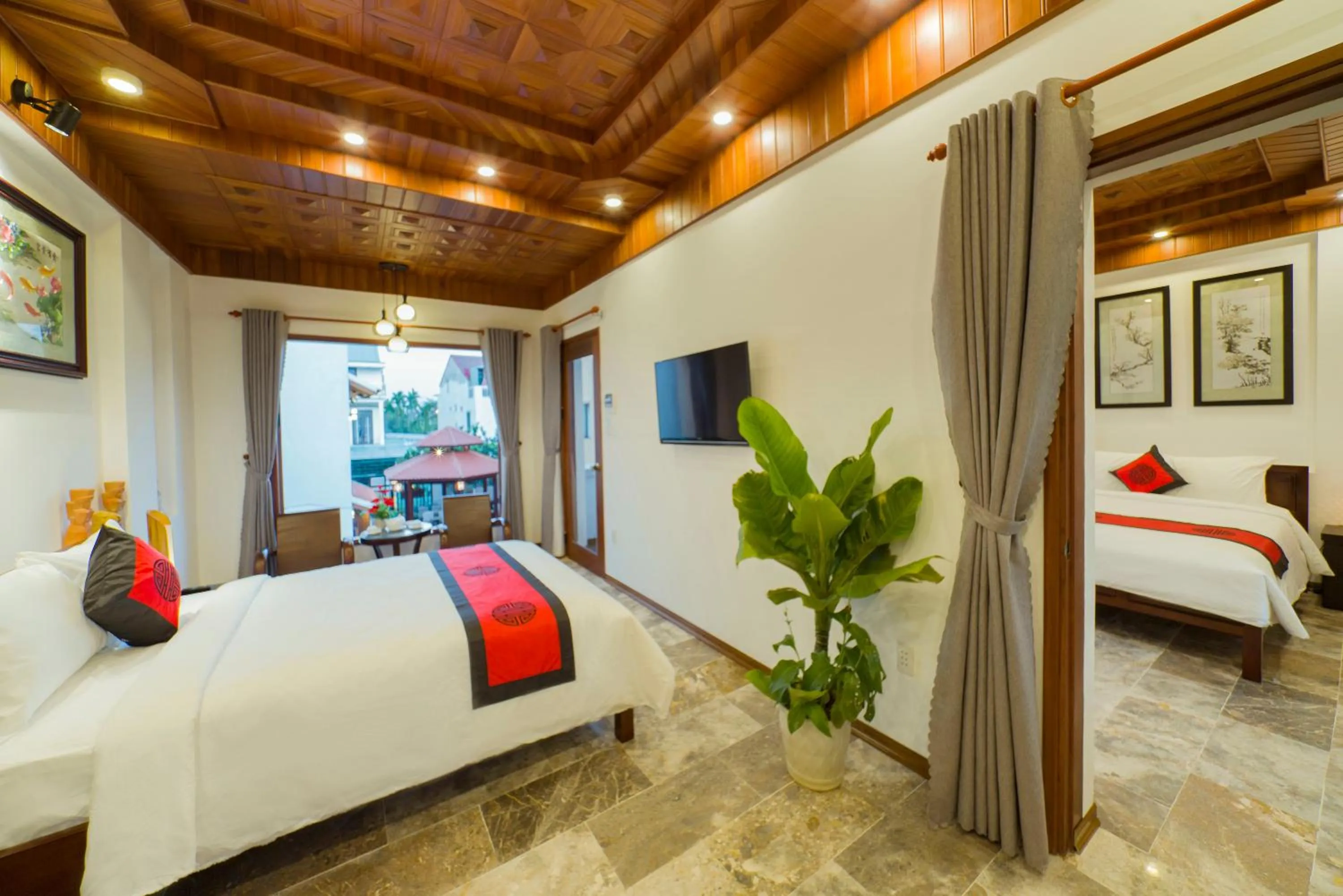 Photo of the whole room, Bed in Green Grapefruit Villa