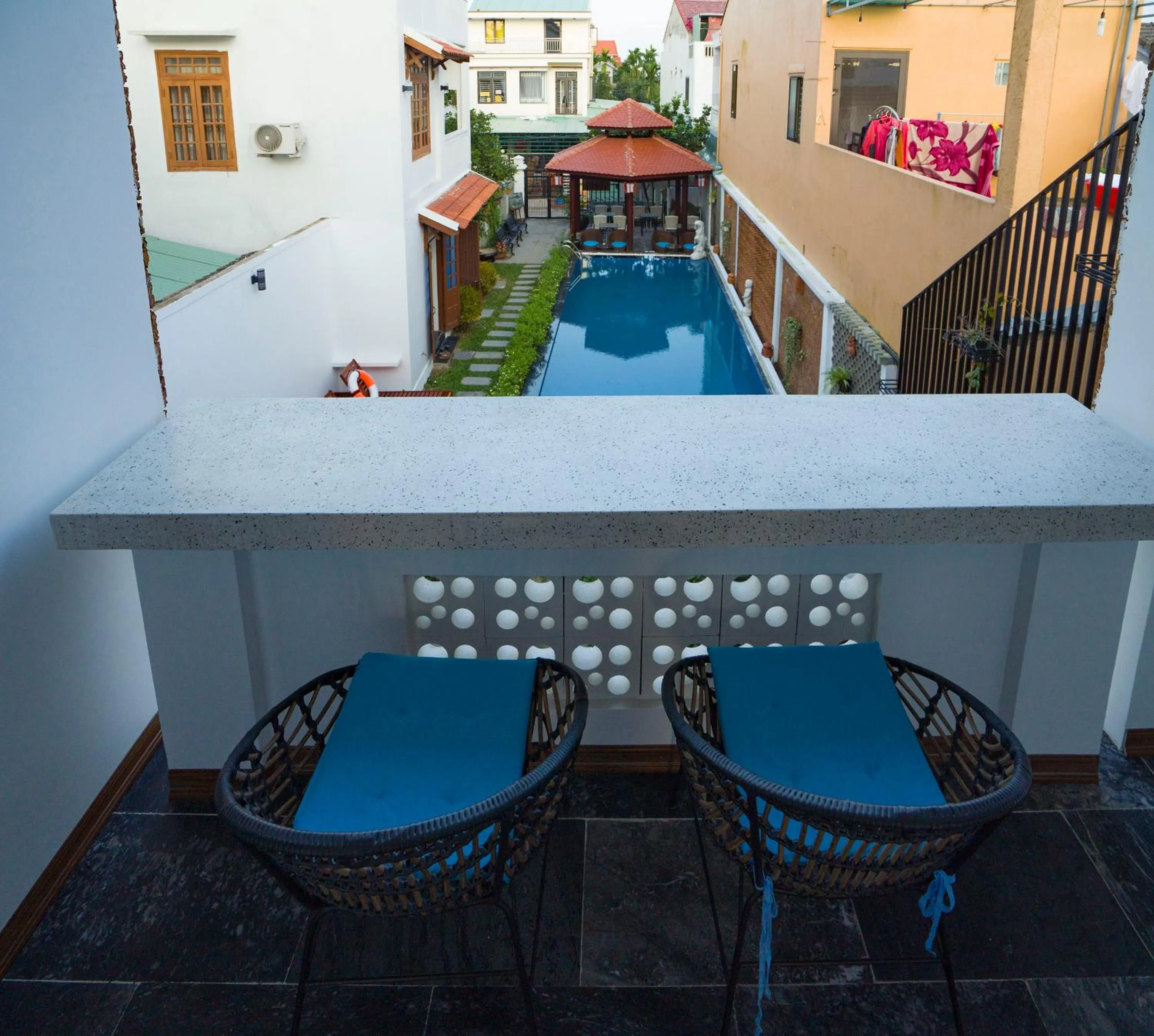 Pool view in Green Grapefruit Villa