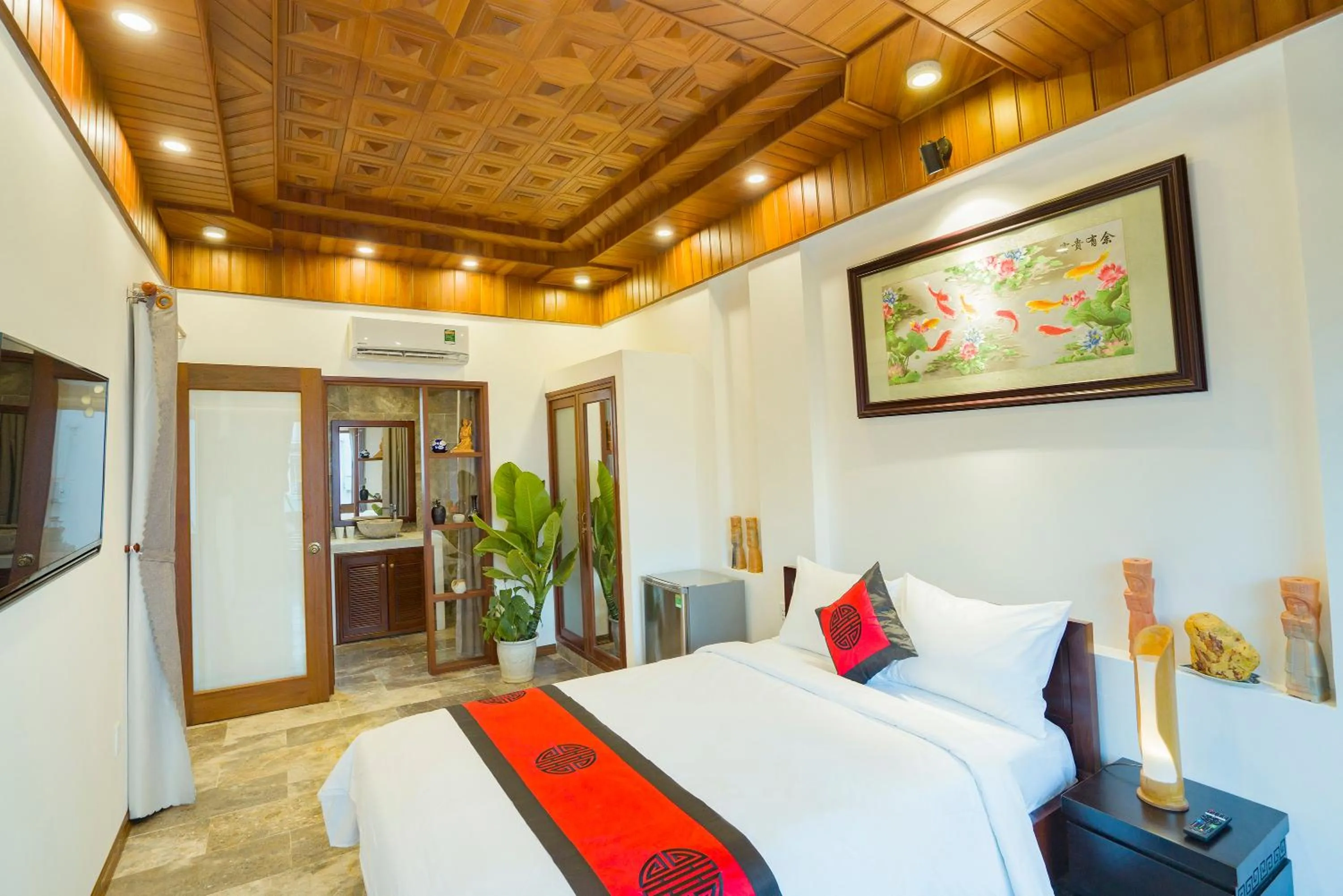 Photo of the whole room, Bed in Green Grapefruit Villa