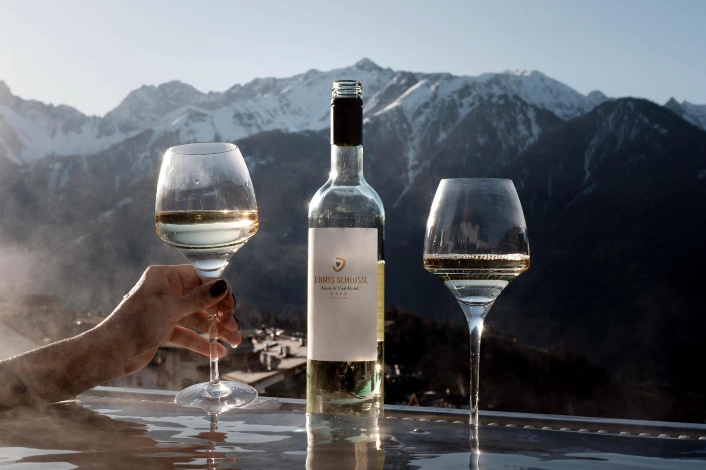 Swimming pool in Hotel Jennys Schlössl