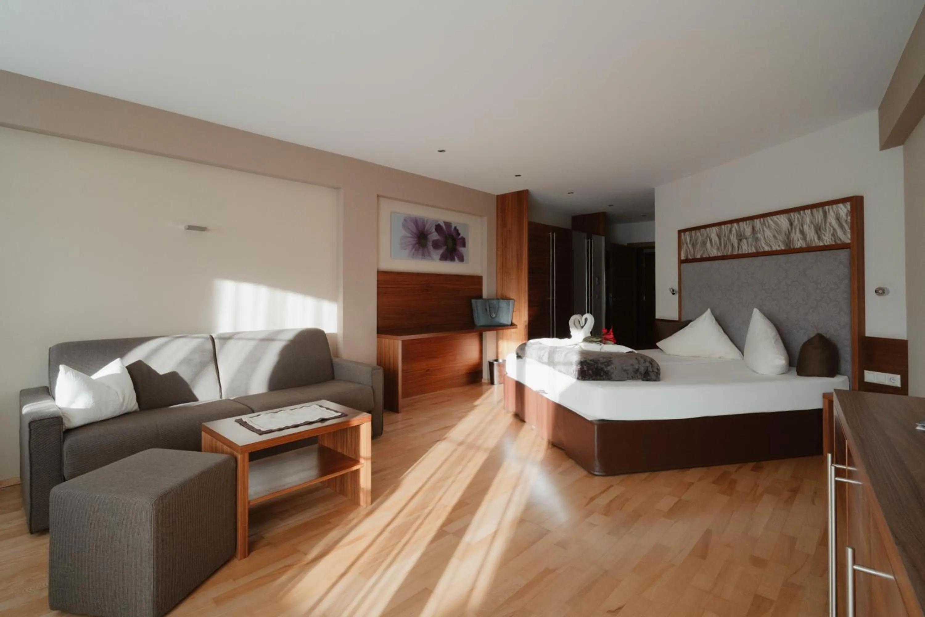 Bed in Hotel Jennys Schlössl