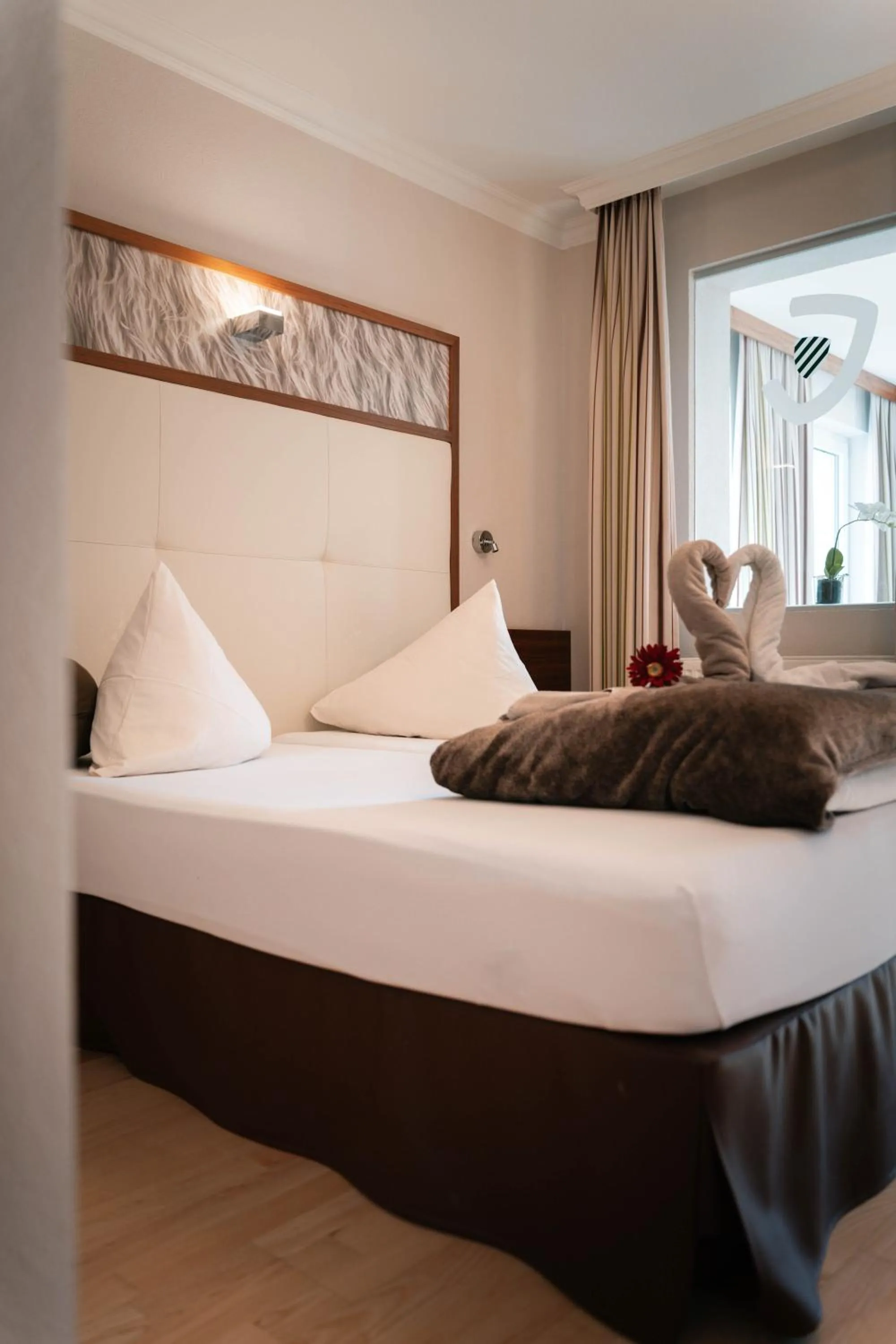 Bed in Hotel Jennys Schlössl