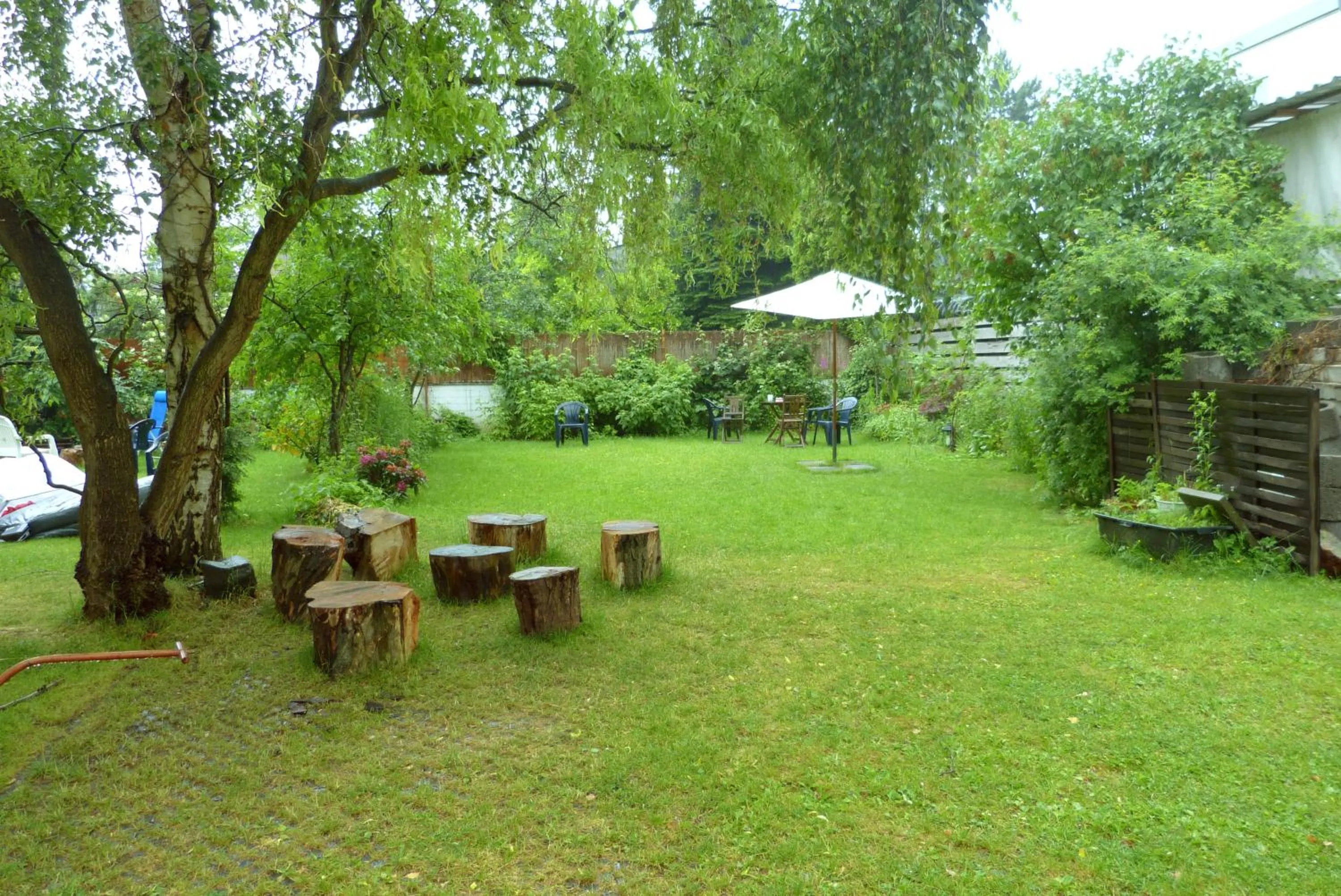 Garden in Rhein River Guesthouse - direkt am Rhein