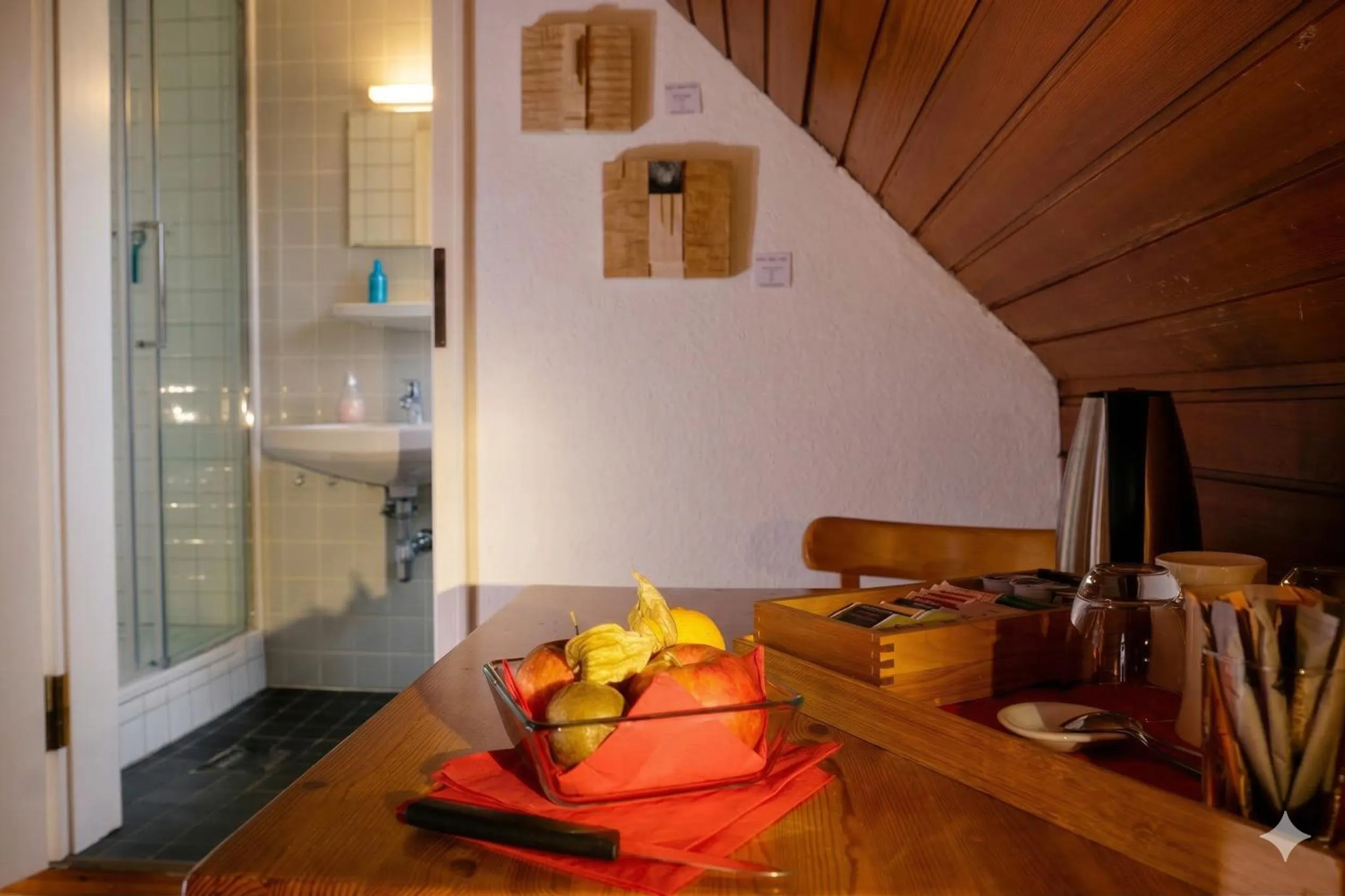 Food close-up in Rhein River Guesthouse - direkt am Rhein