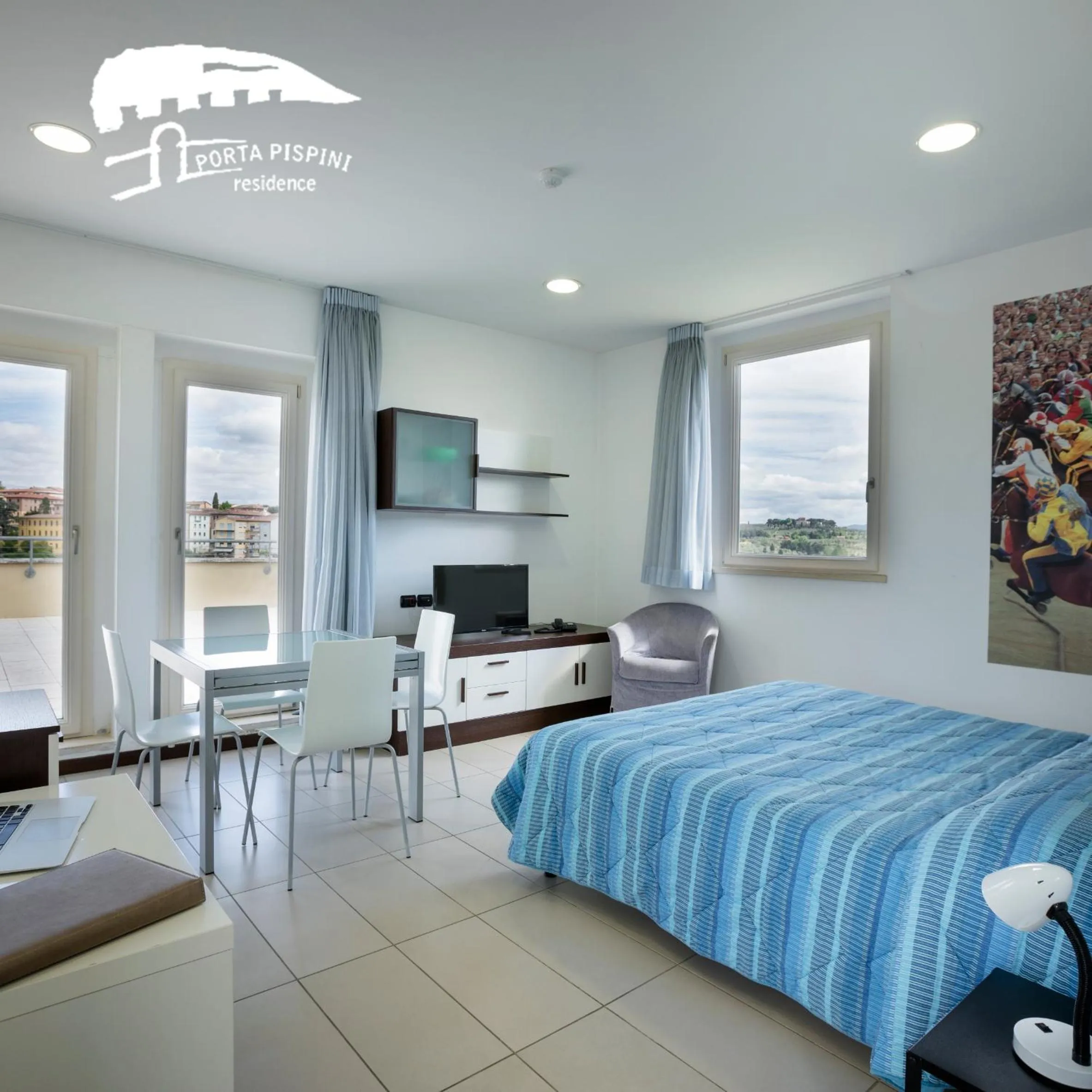 Bed in Porta Pispini Residence