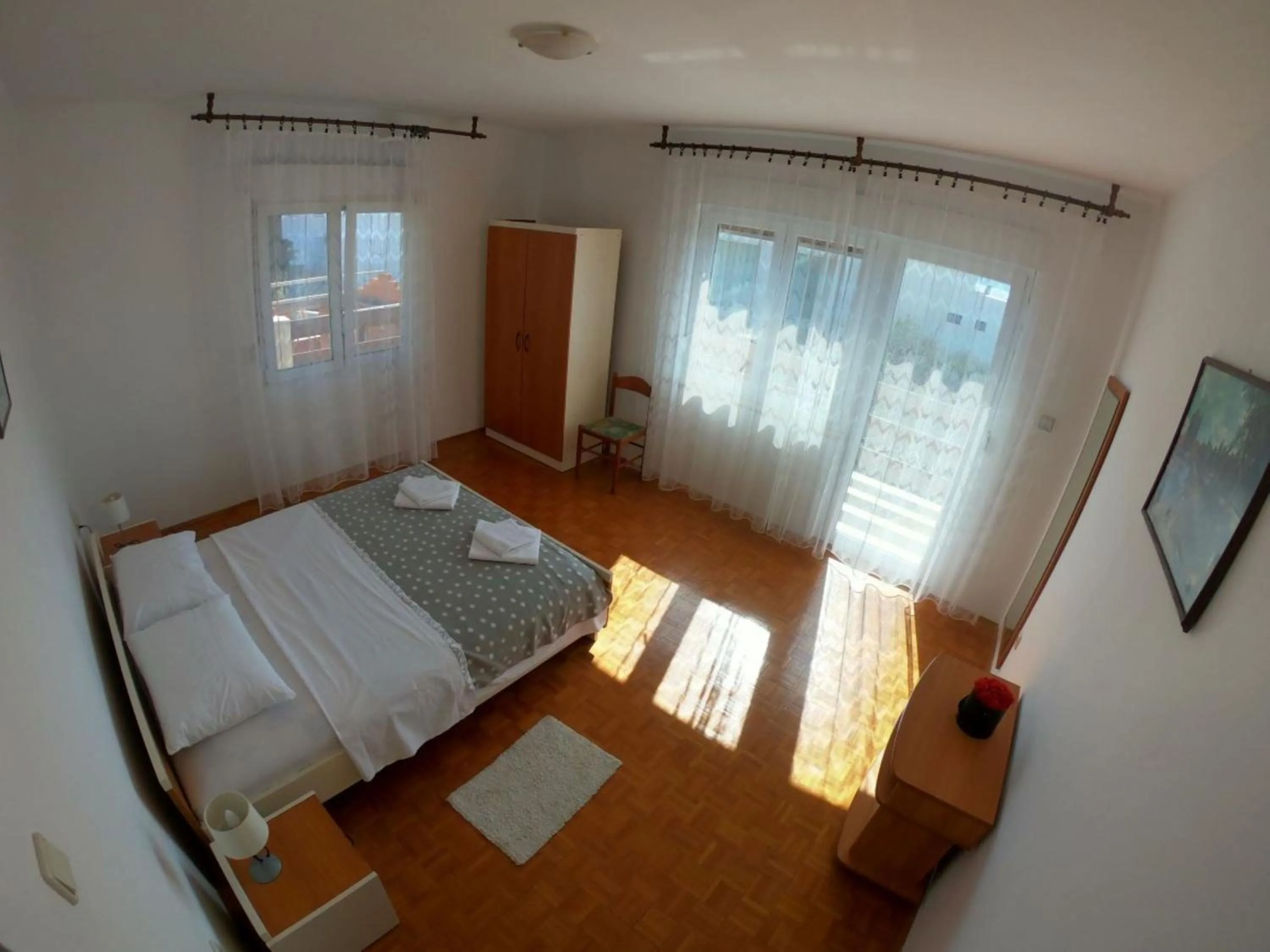 Bedroom, Bed in Apartments Mima