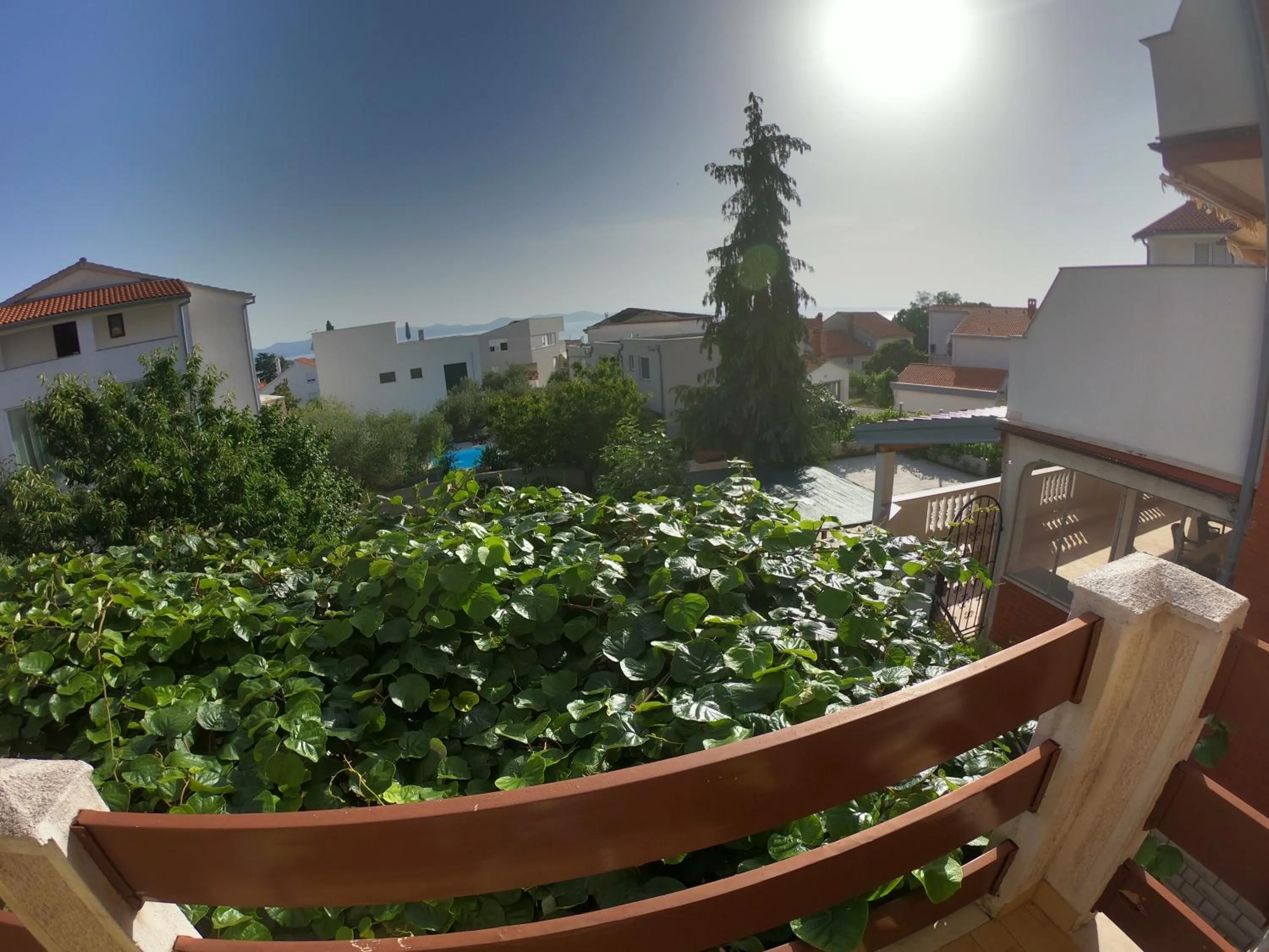 Sea view in Apartments Mima