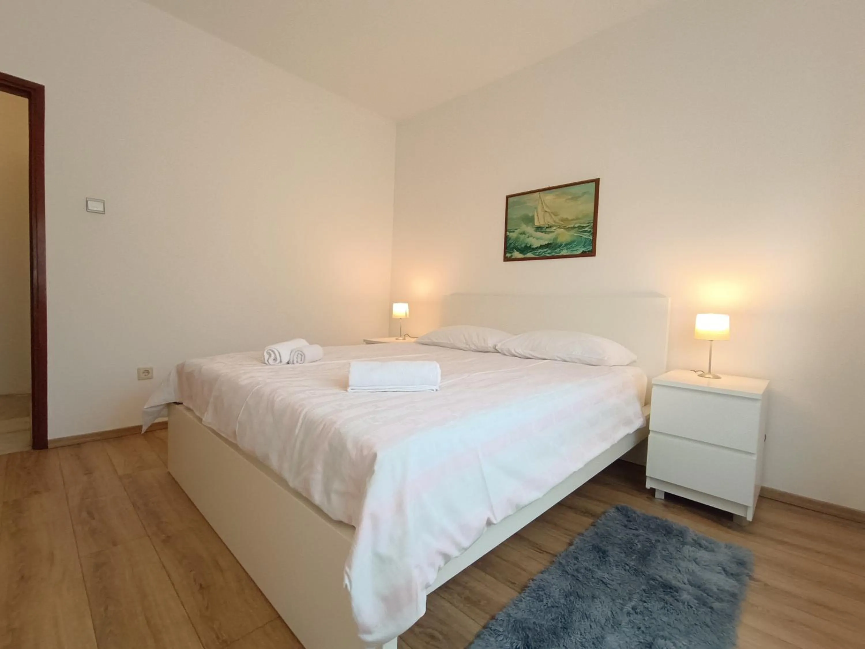 Bed in Apartments Mima