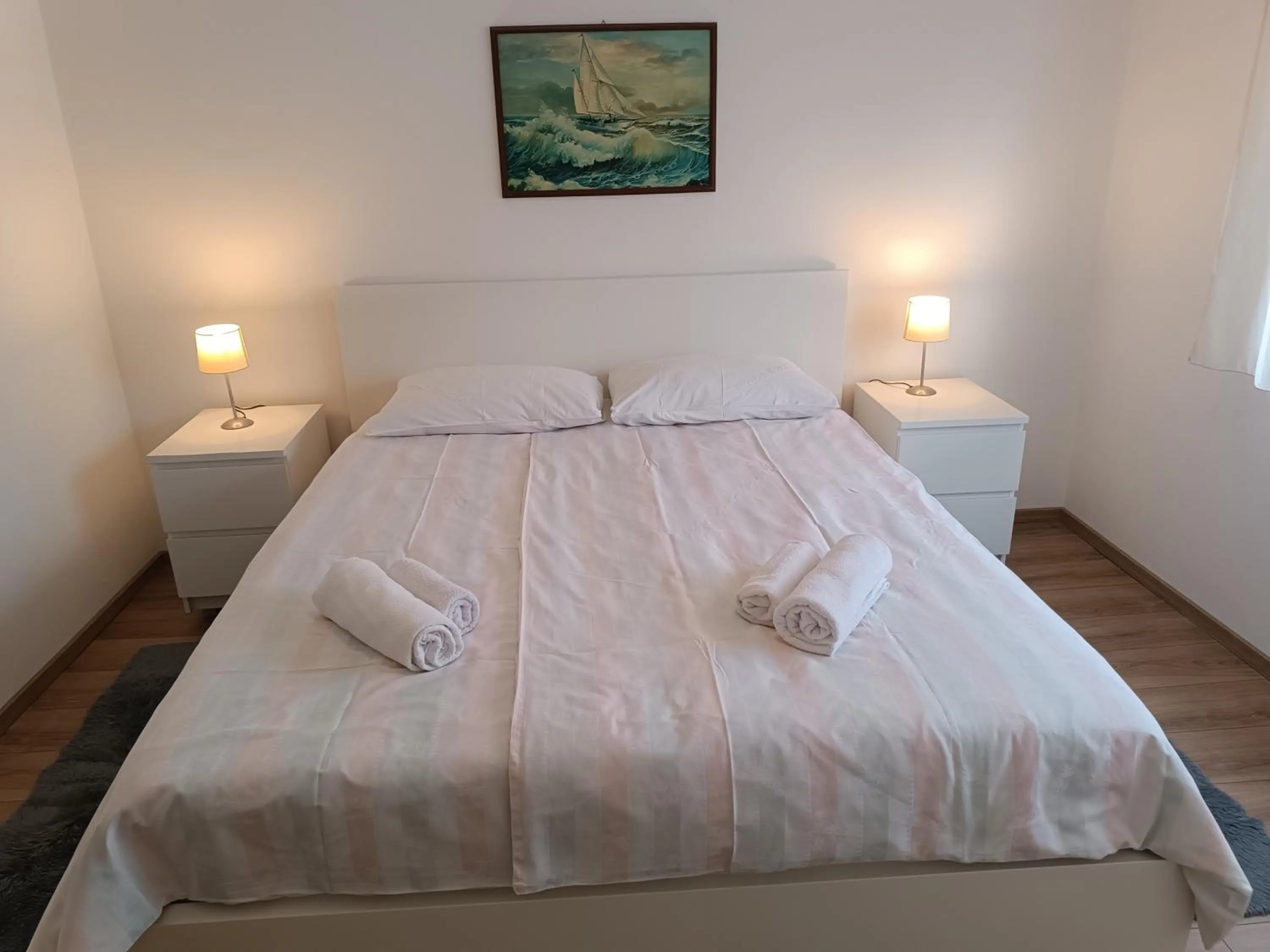 Bed in Apartments Mima