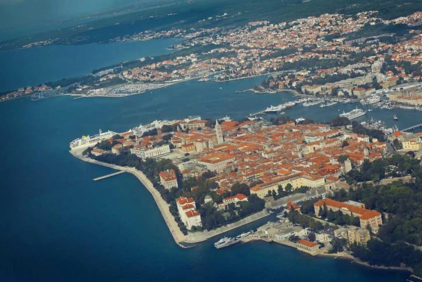 Bird's eye view in Apartments Mima