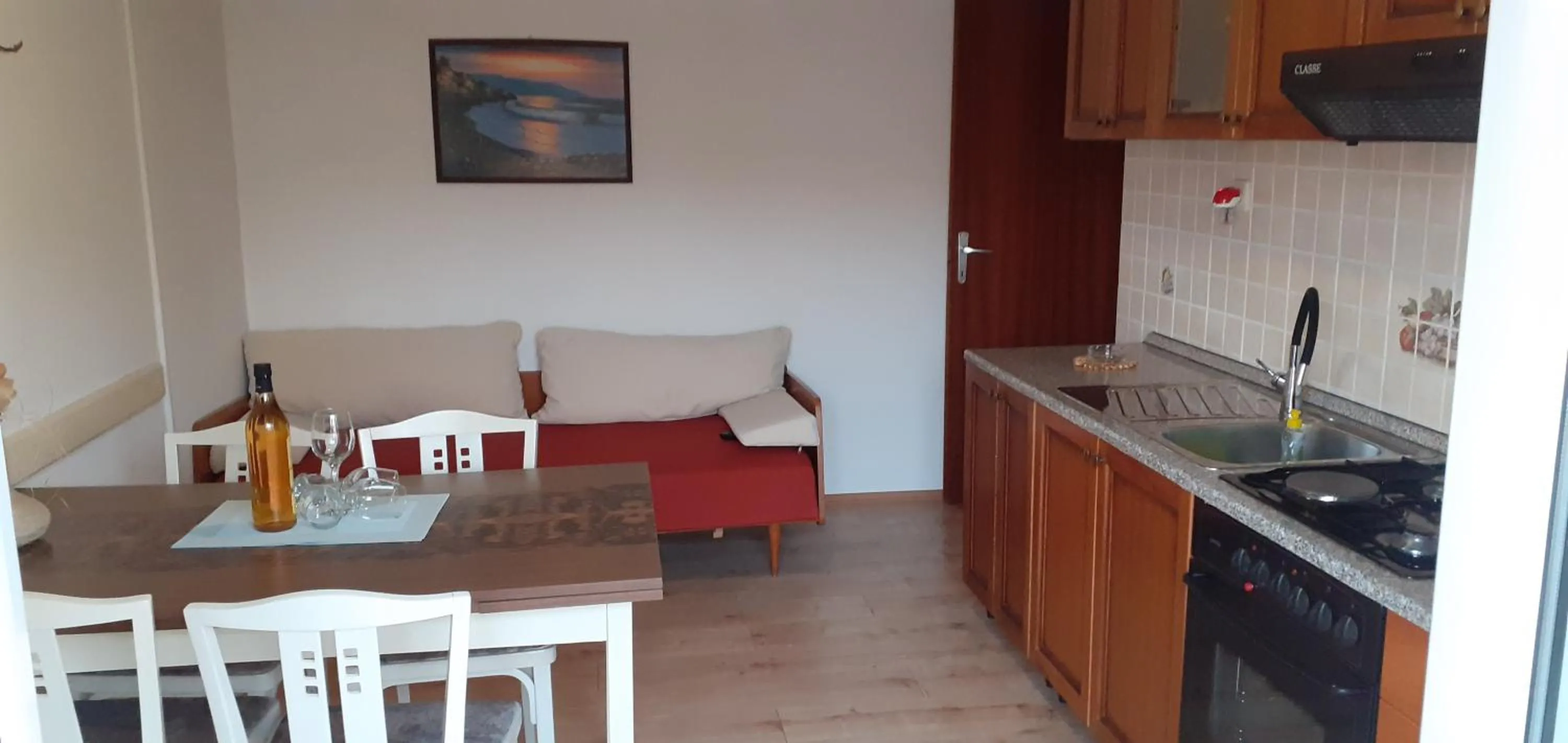 Kitchen or kitchenette in Apartments Mima