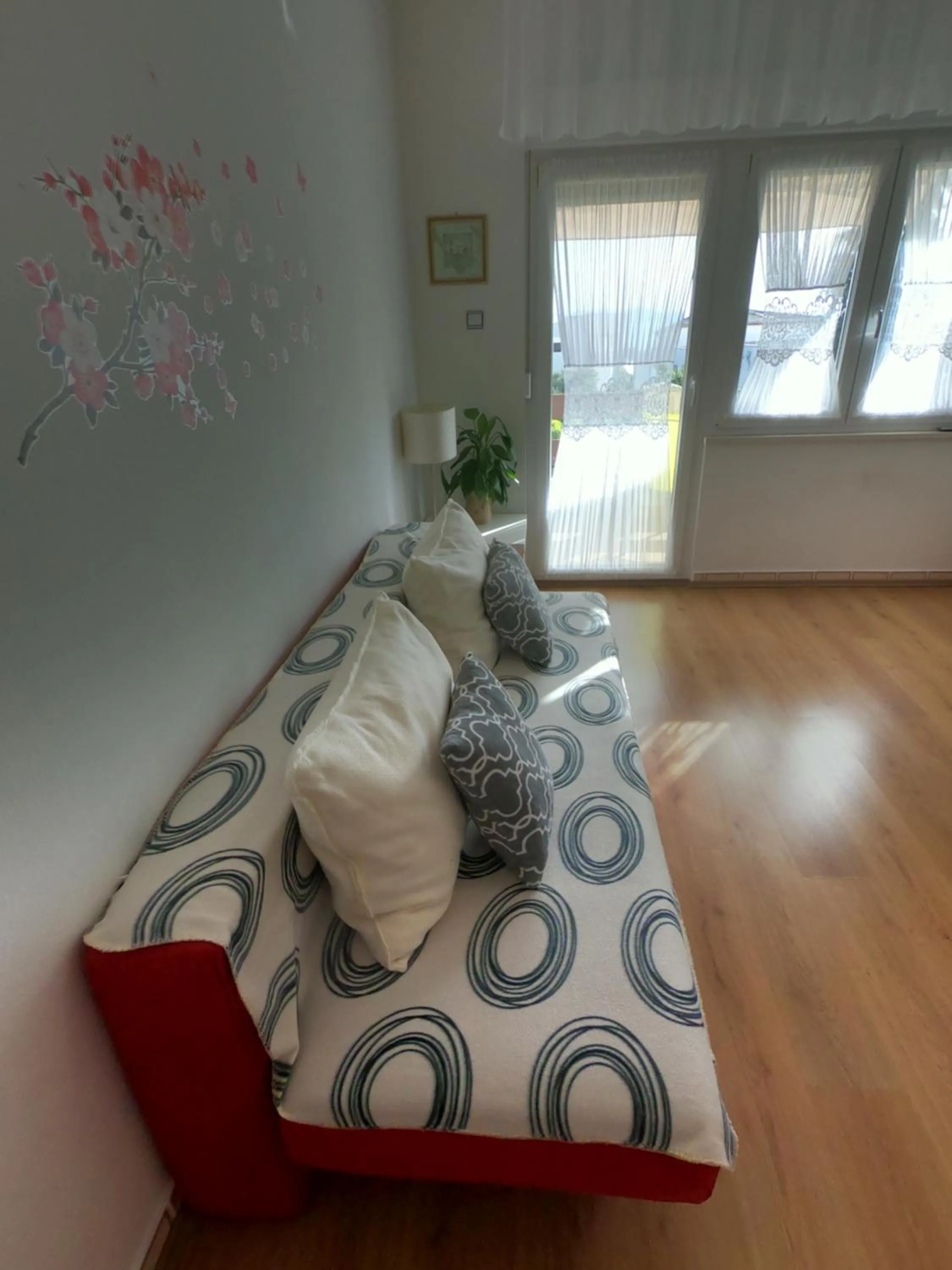 Living room, Bed in Apartments Mima