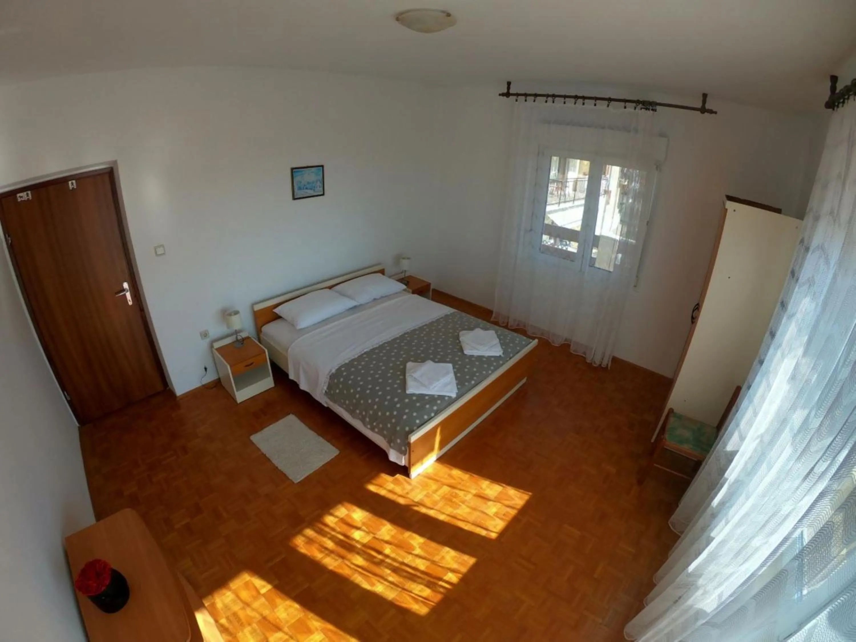 Bedroom, Bed in Apartments Mima