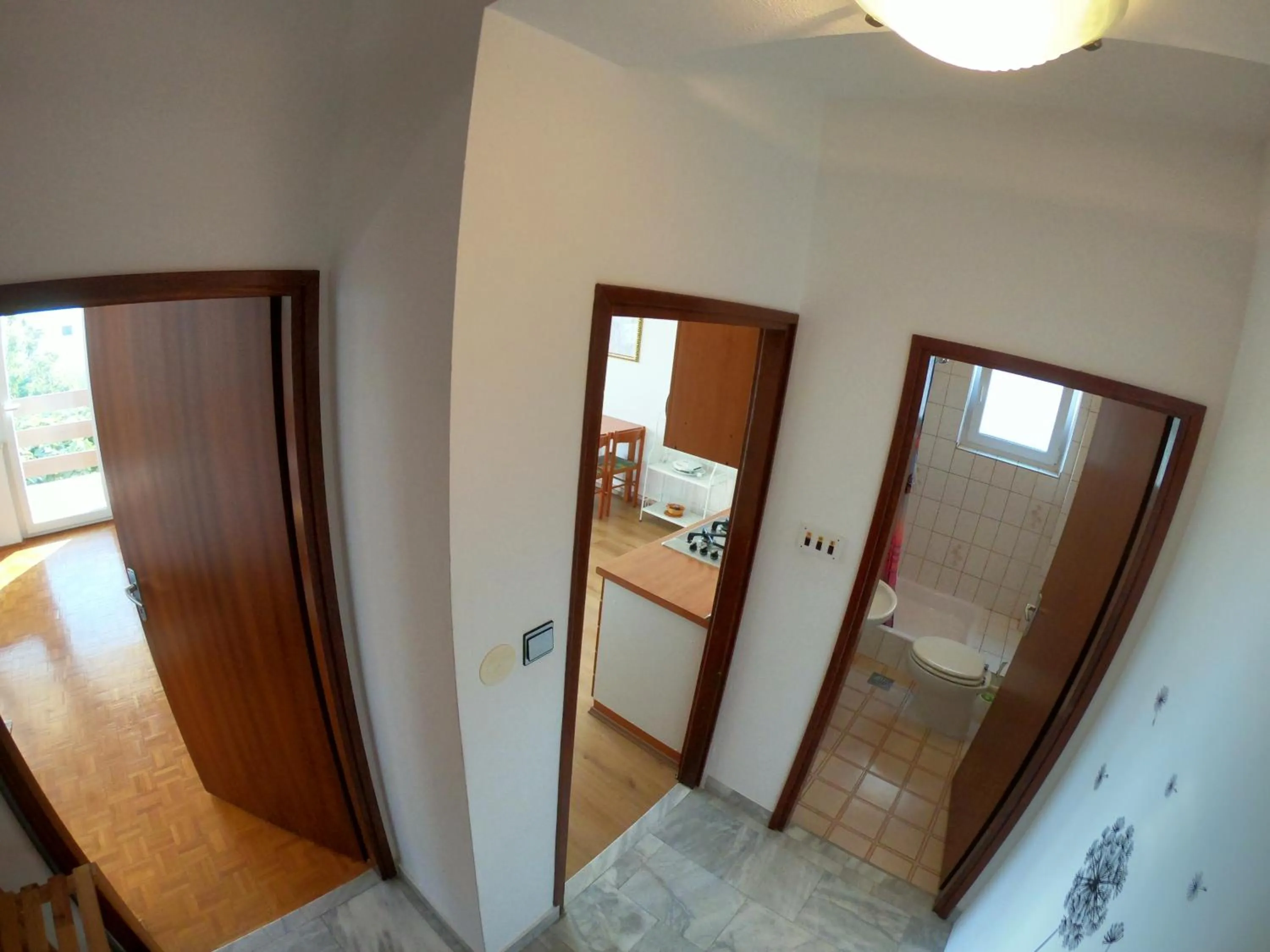 Bed in Apartments Mima