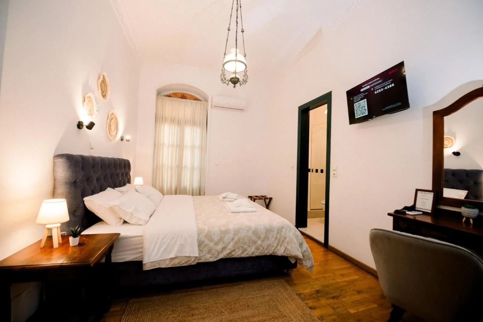 Bed in Ntouana hotel