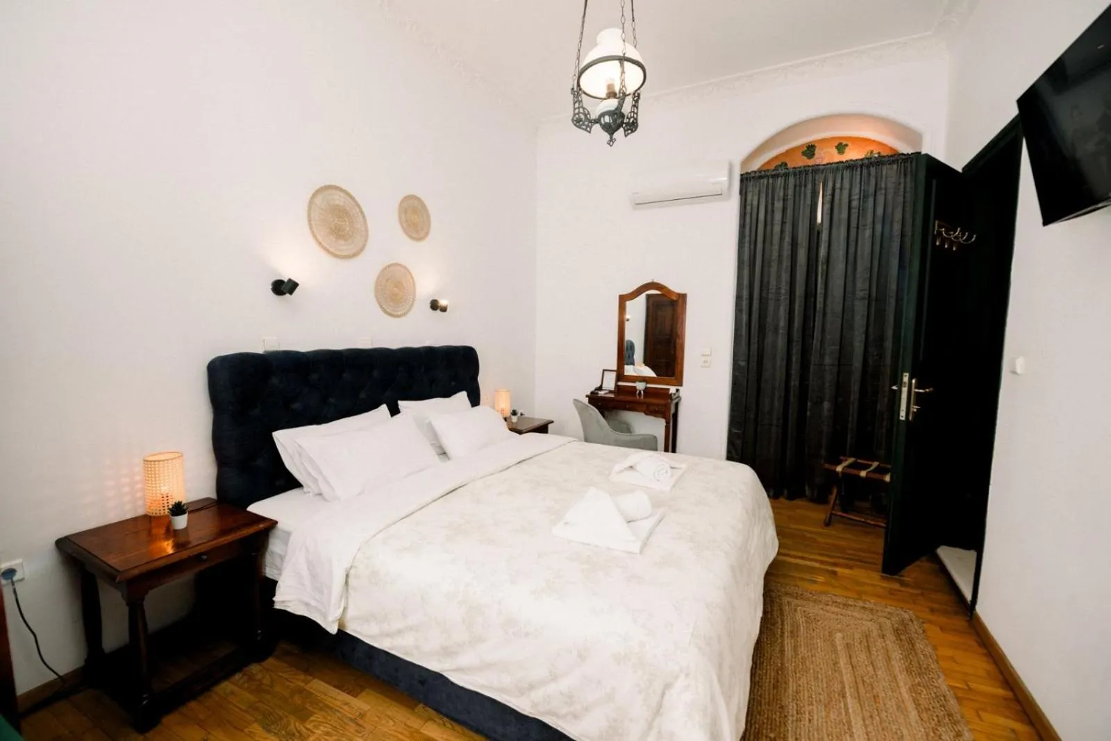 Bed in Ntouana hotel