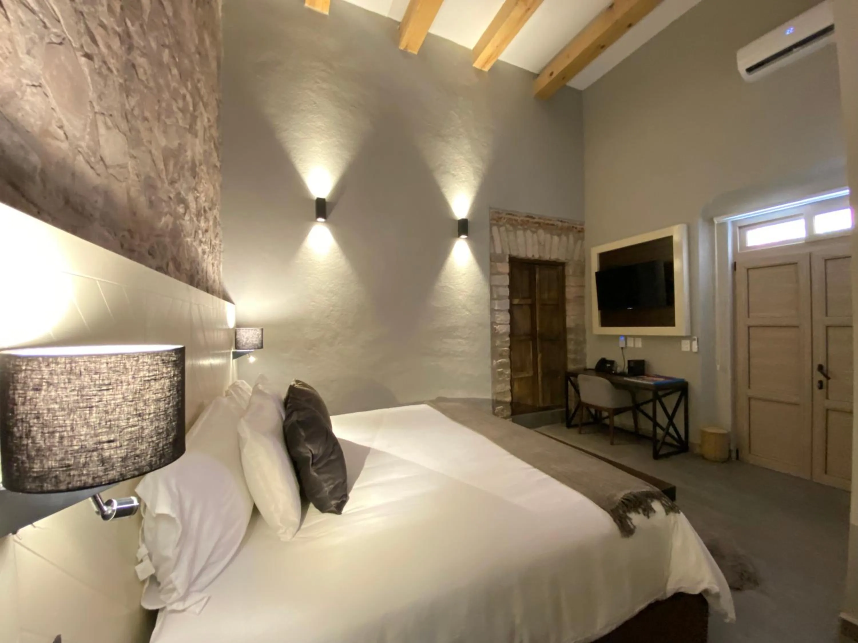 Bed in Hotel Casa Once