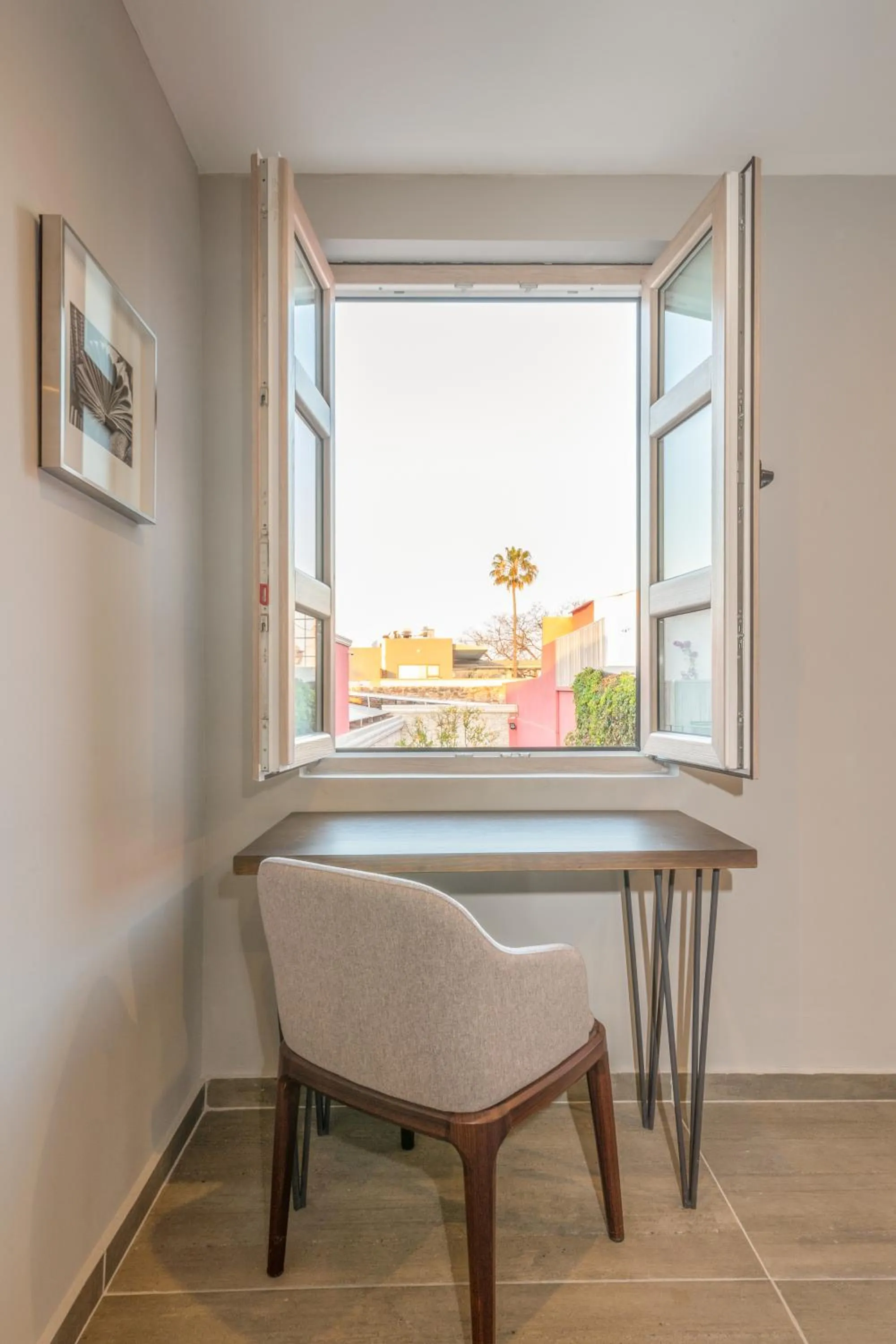 Seating area in Hotel Casa Once