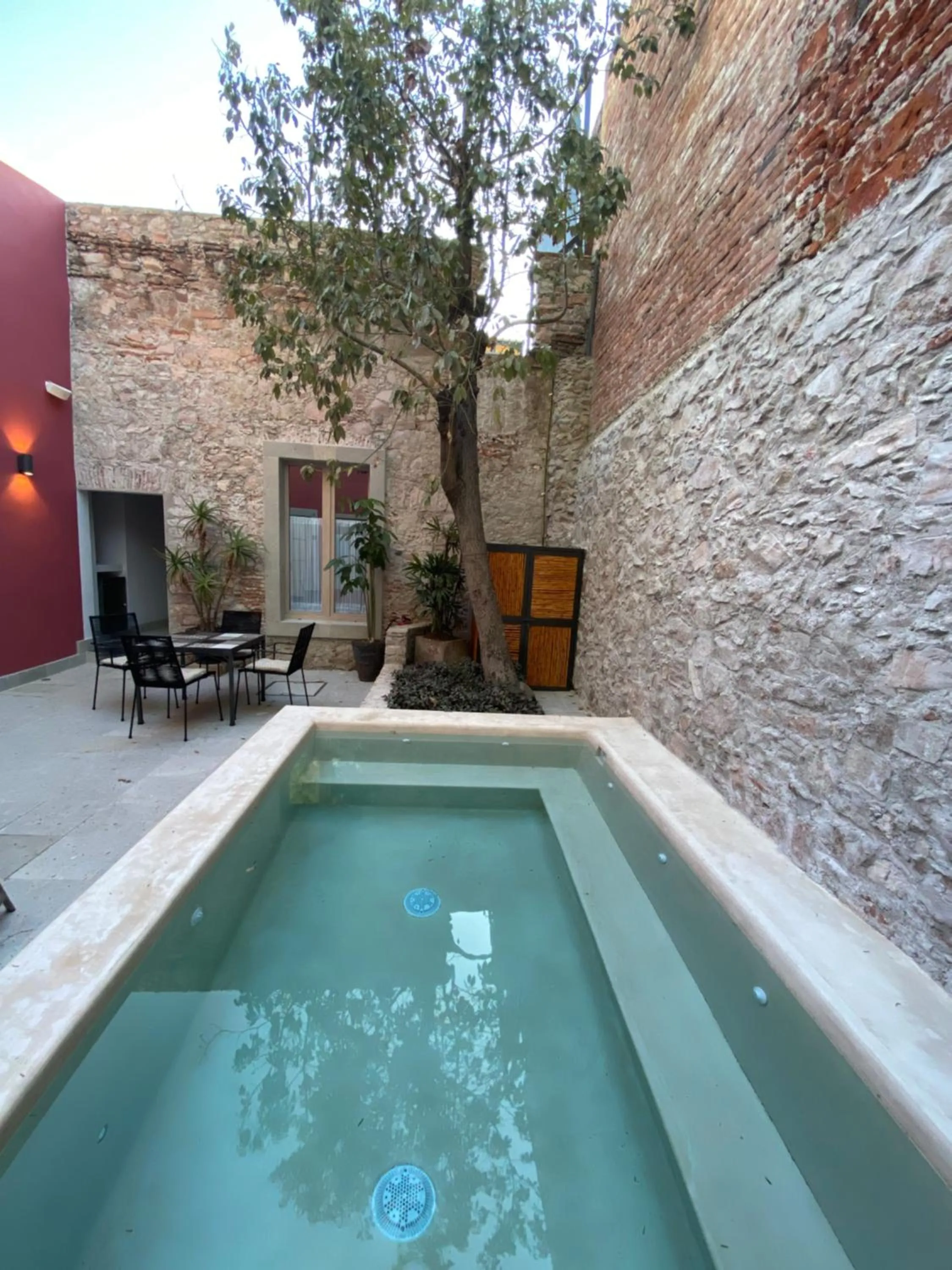 Property building in Hotel Casa Once