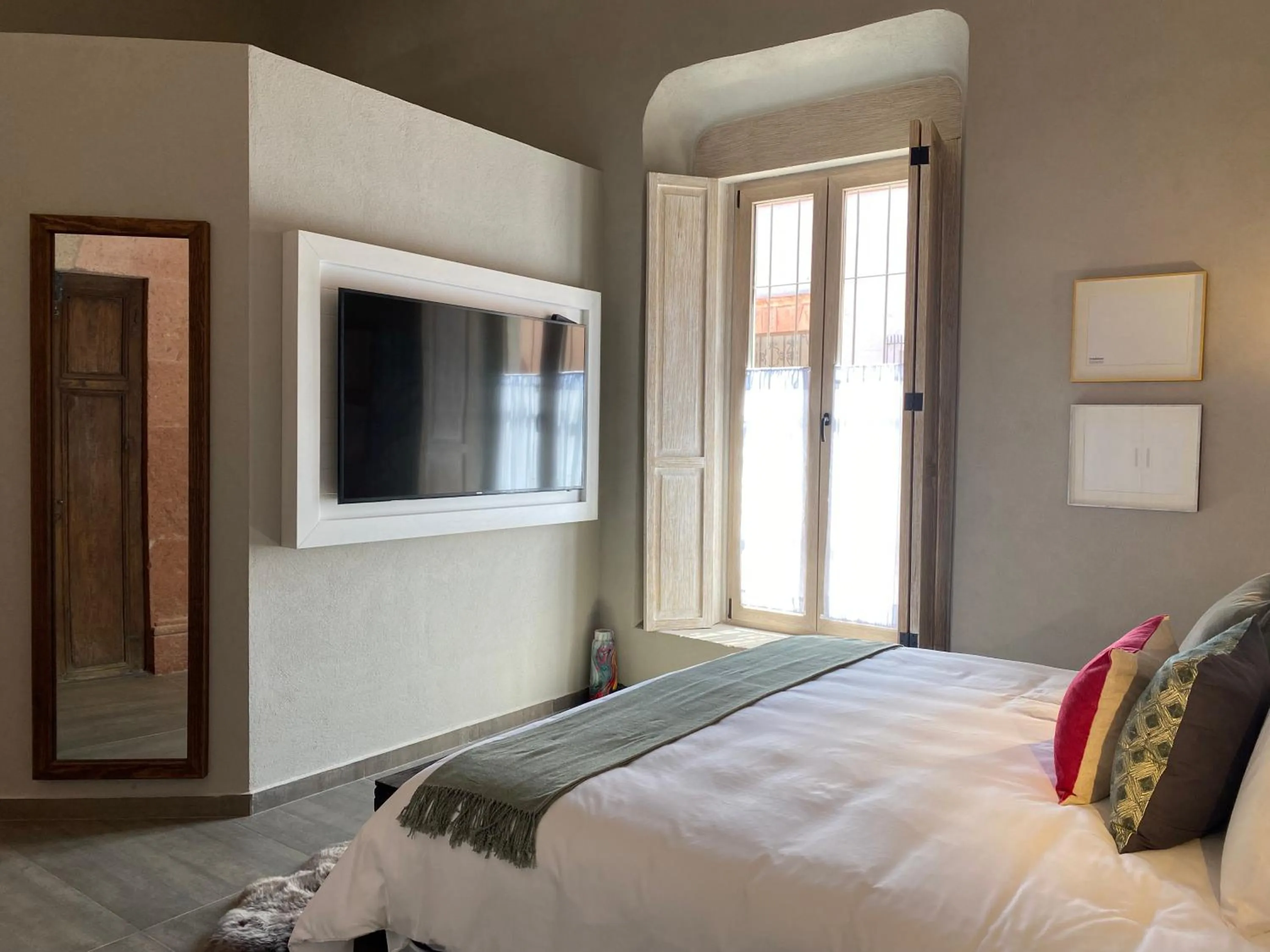 Bed in Hotel Casa Once