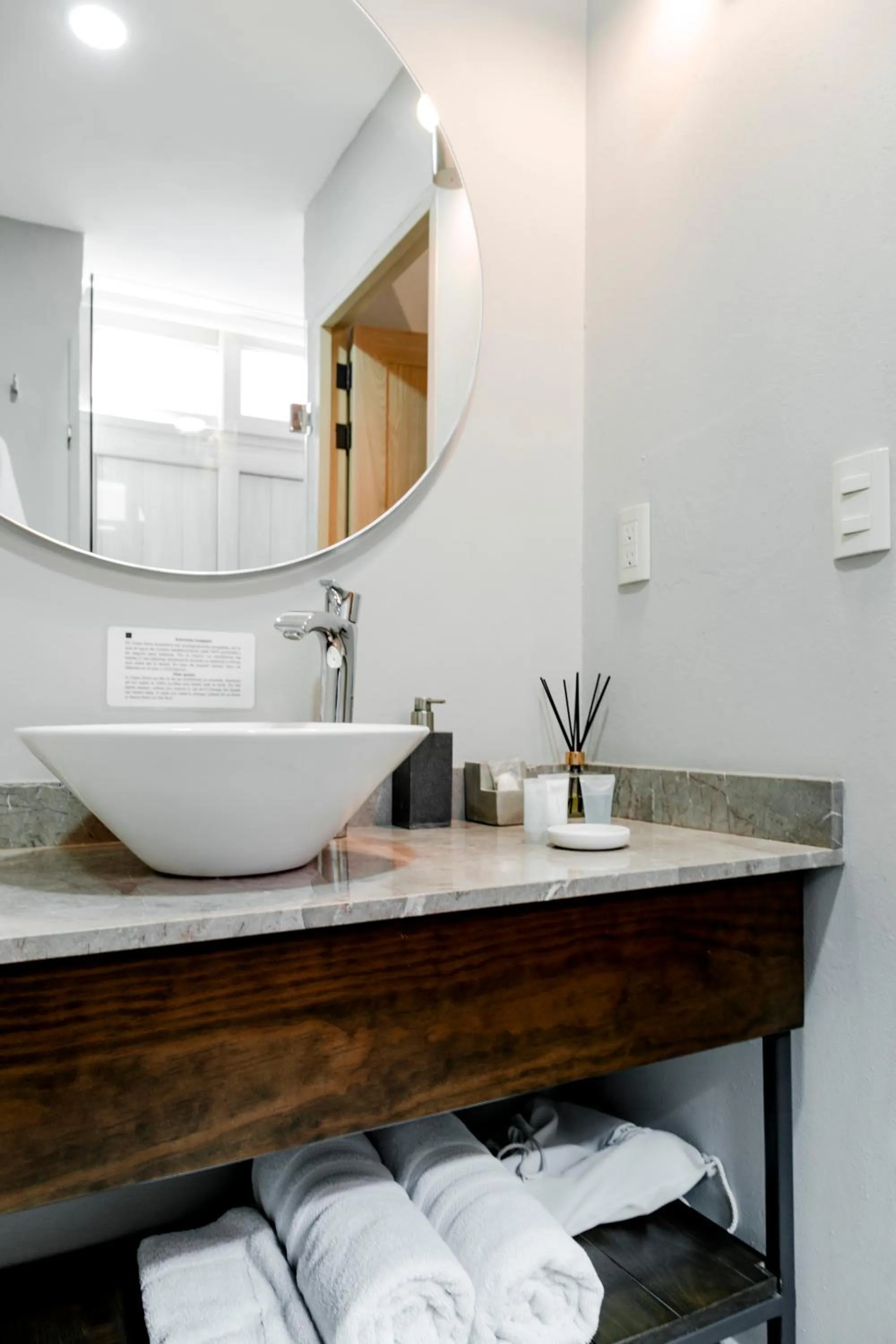 Bathroom in Hotel Casa Once