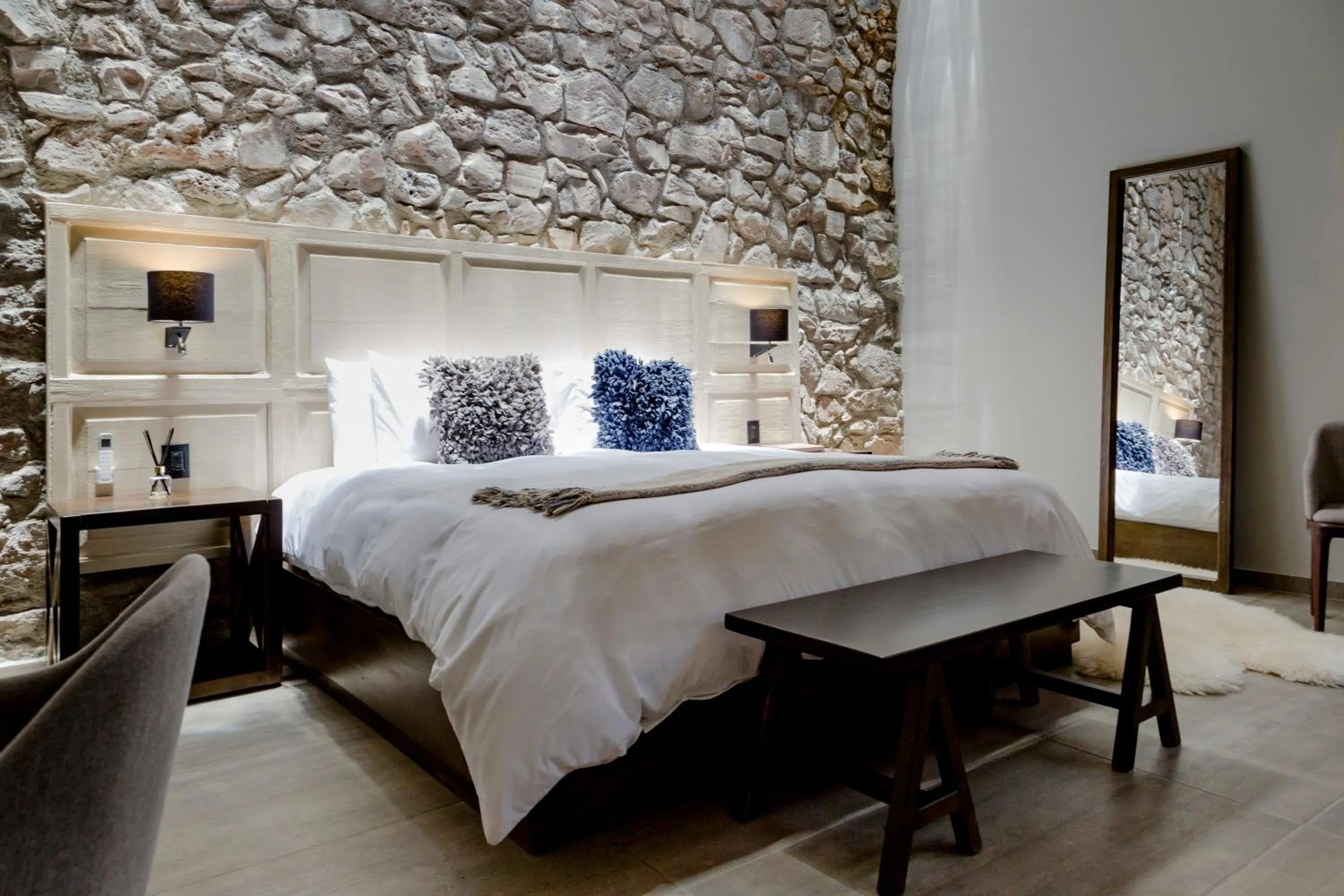 Bed in Hotel Casa Once