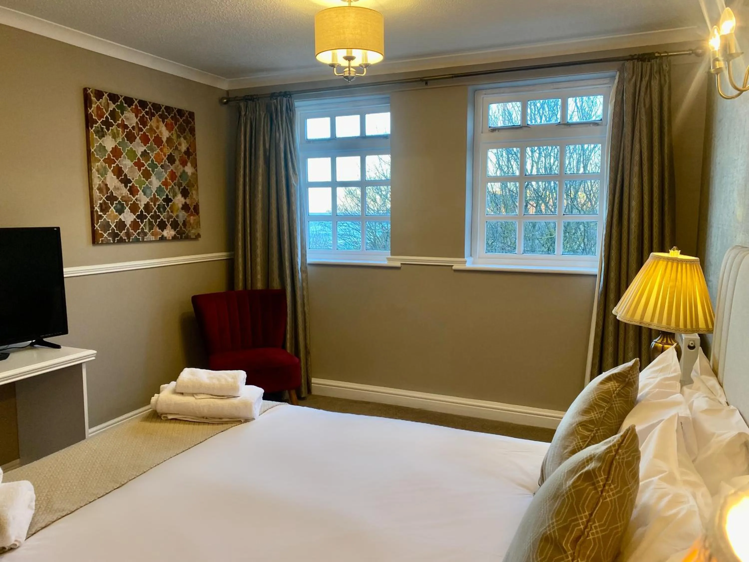 Bed in The Spa Hotel