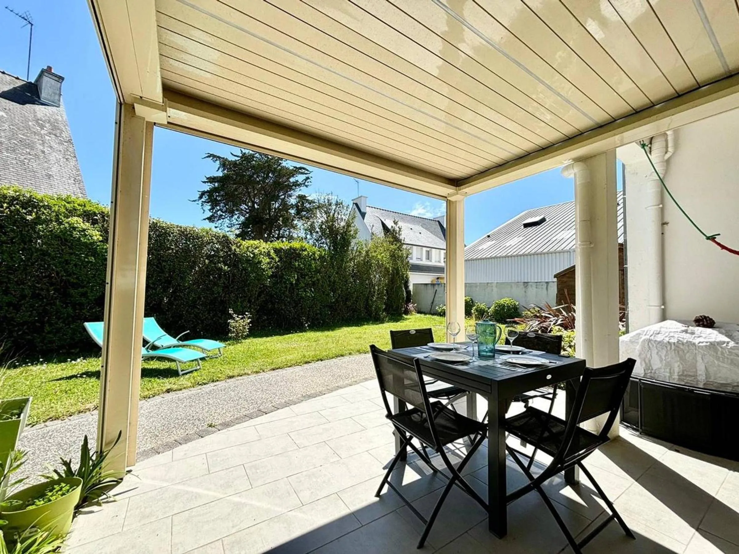 Carnac : Maison 4 pièces, jardin, proche plage, parking - FR-1-377-31