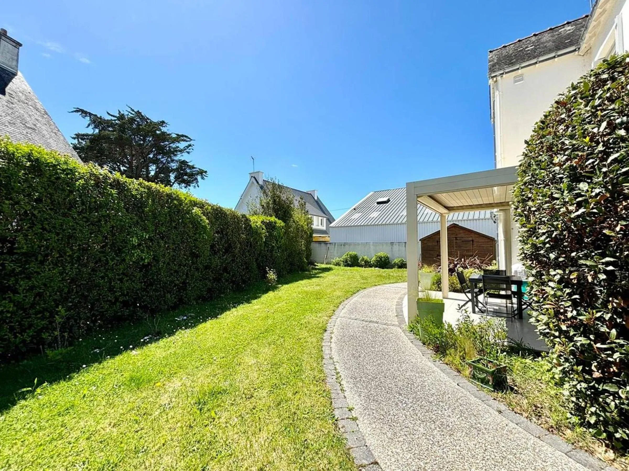 Carnac : Maison 4 pièces, jardin, proche plage, parking - FR-1-377-31