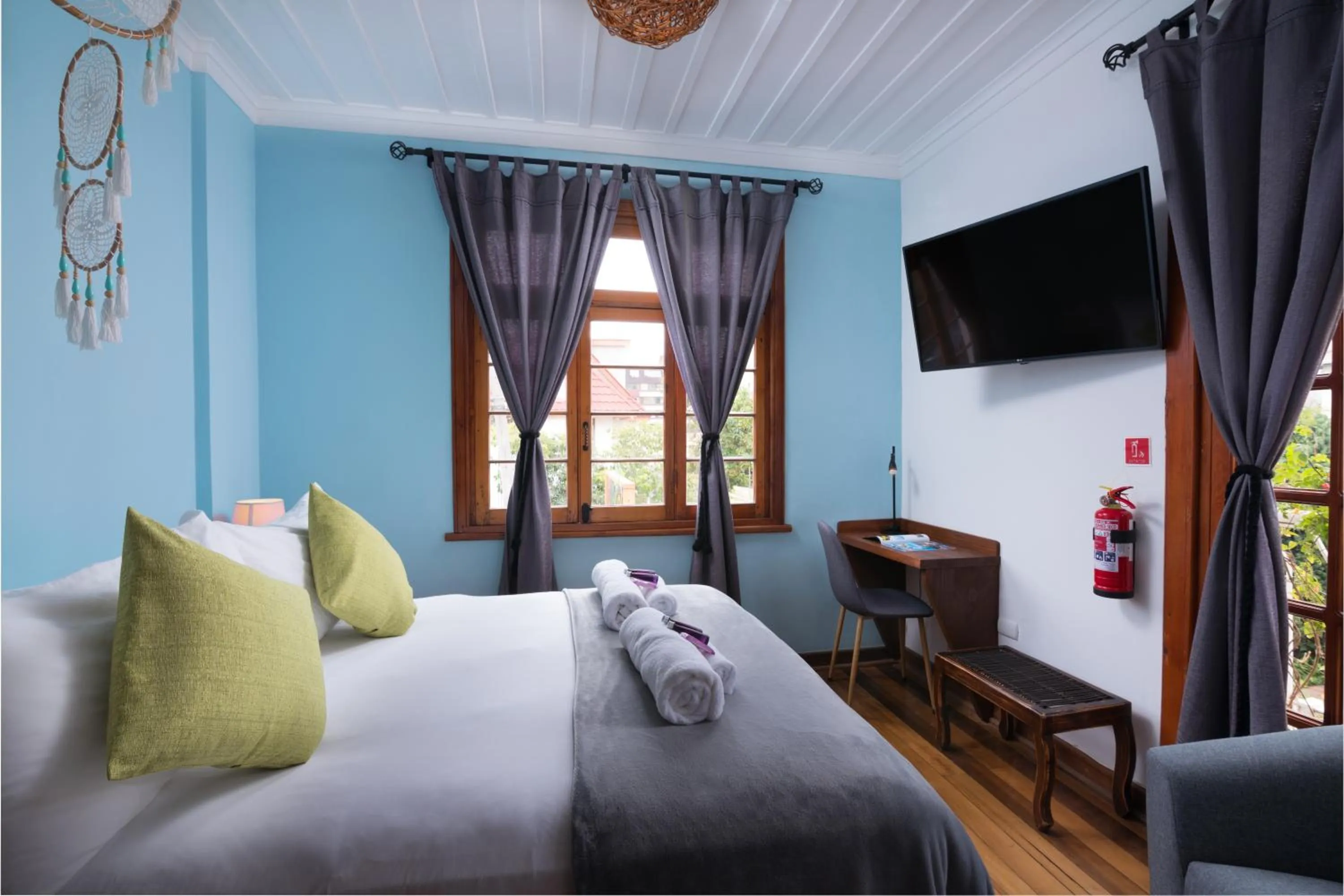 Bed in Esencia Hotel Boutique