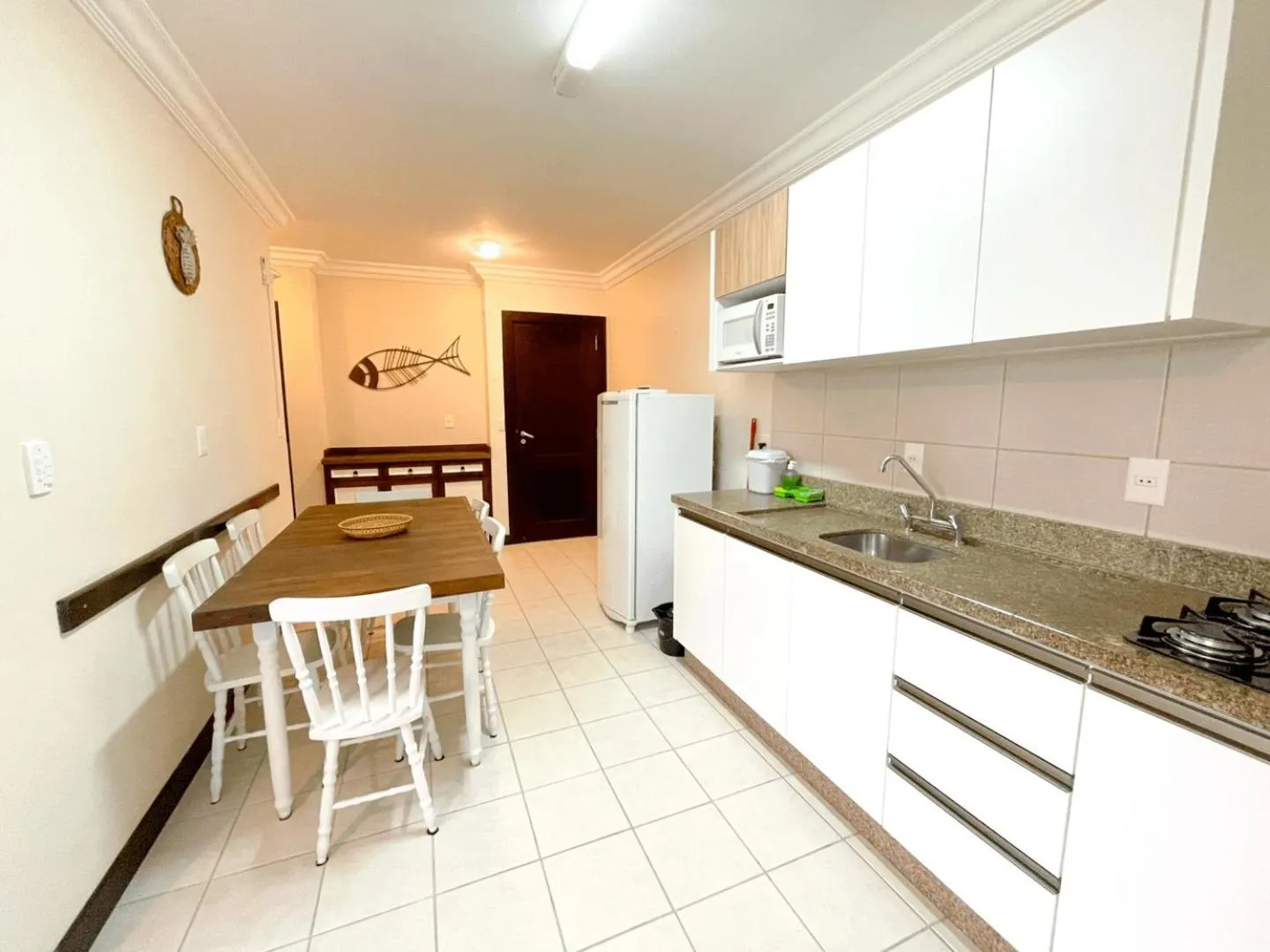Kitchen or kitchenette in Morada Baden Baden