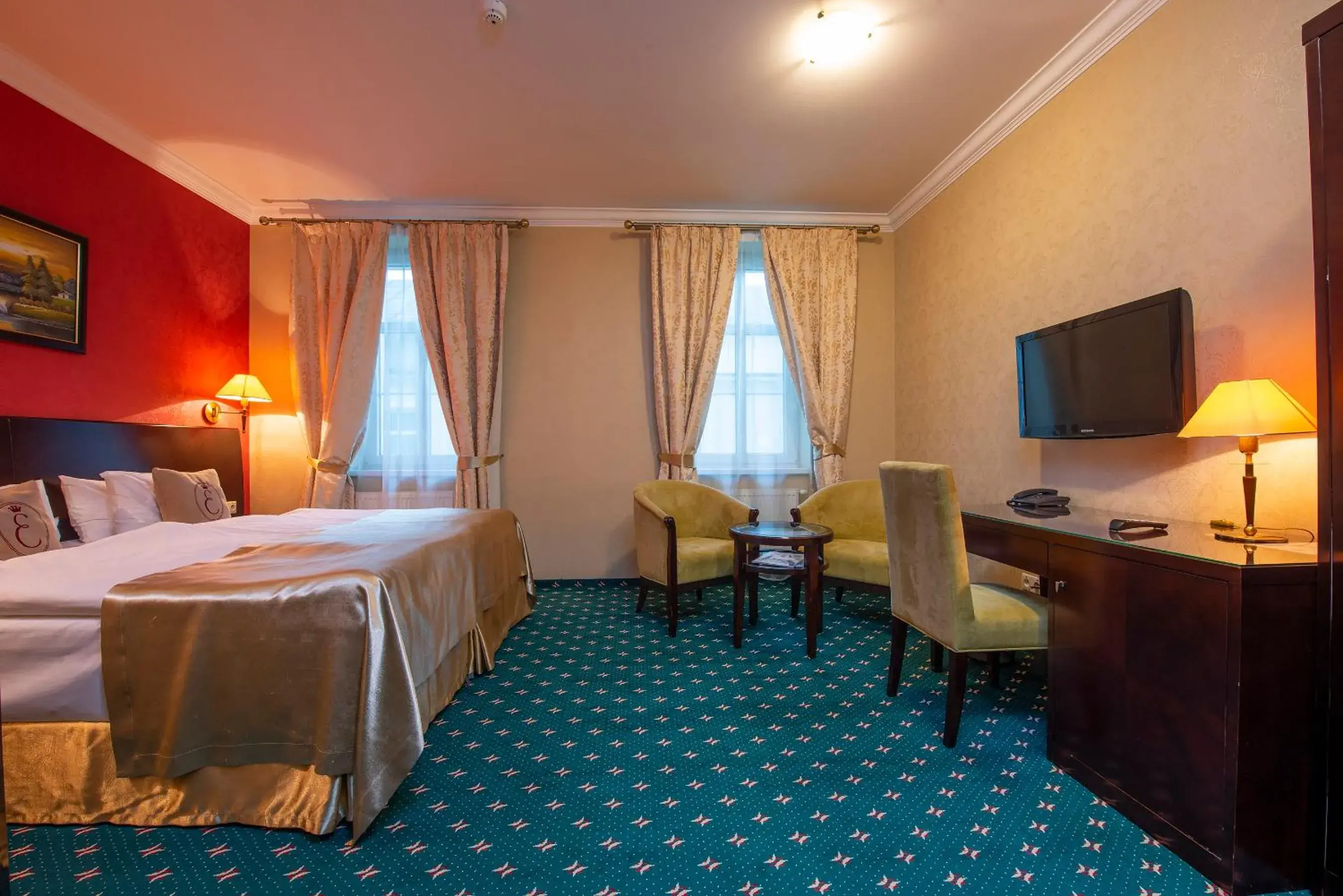 Bedroom, Bed in Hotel Europa Bedroom, Bed in Hotel Europa