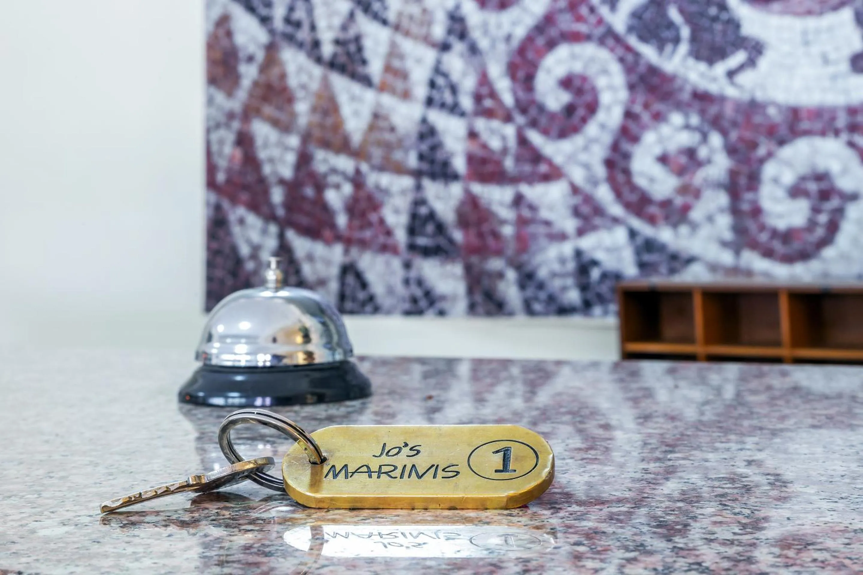 Lobby or reception in Jo Marinis Rooms