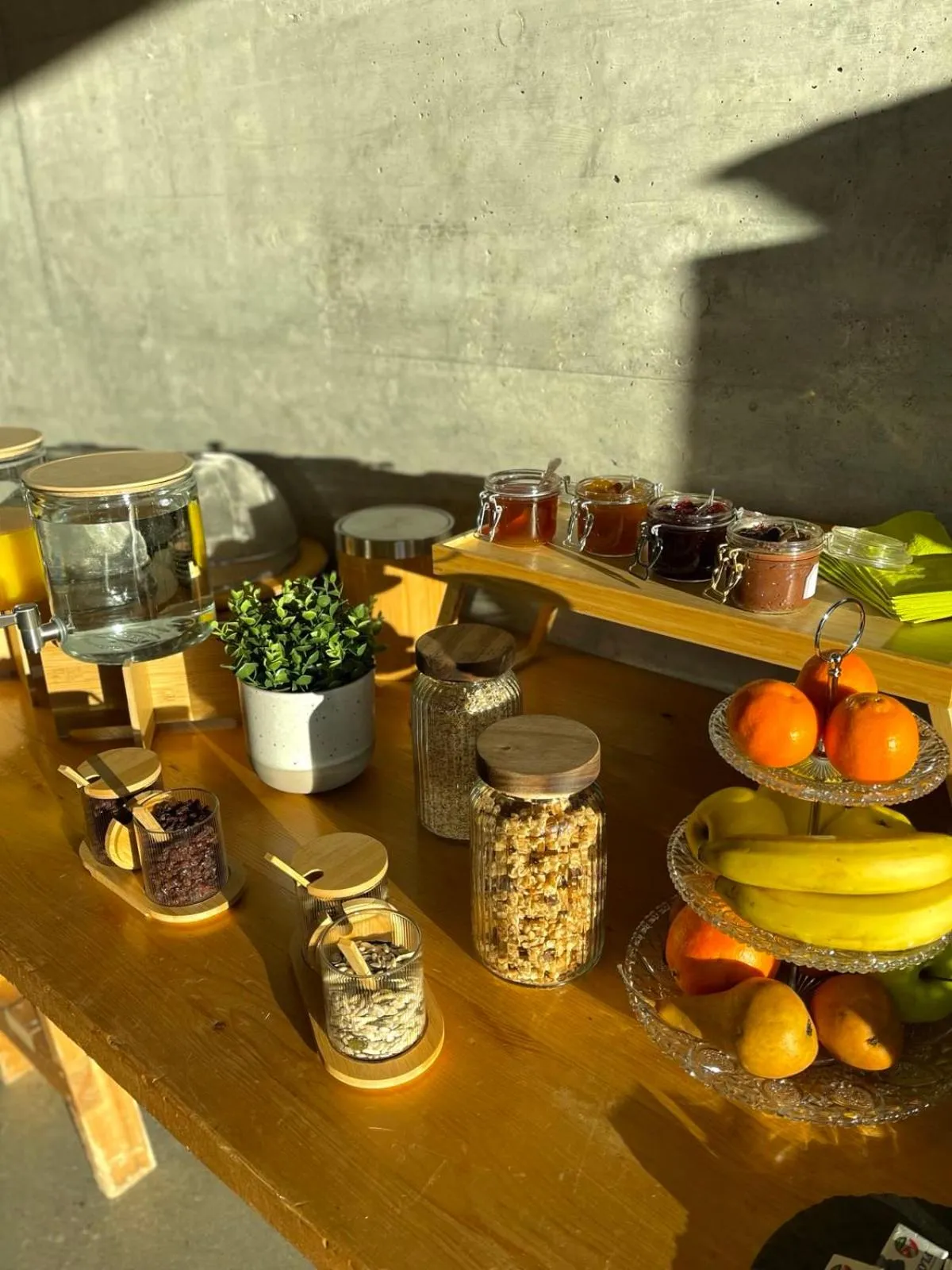 Buffet breakfast in Le Mayen de Colombire